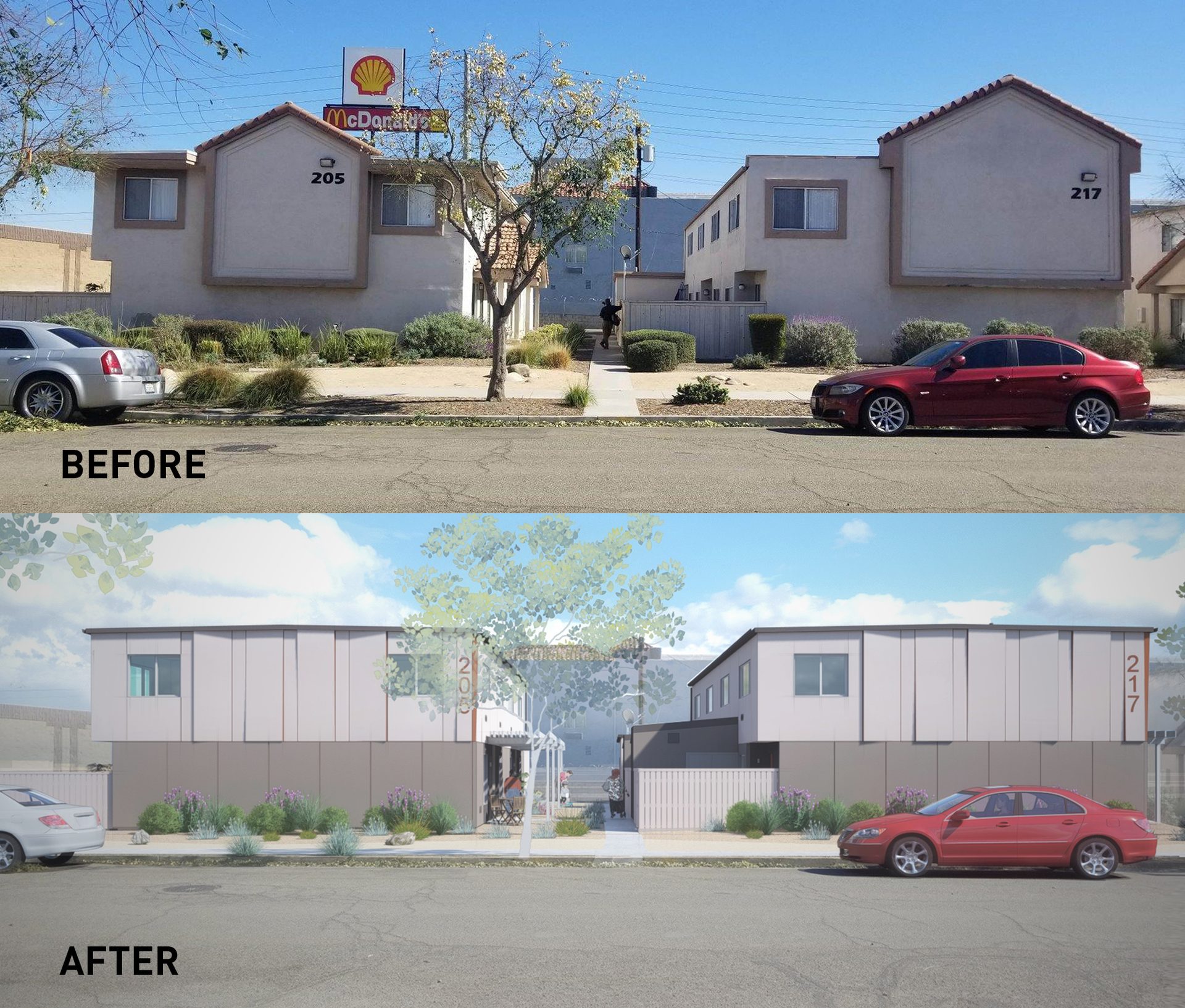 Land vehicle, Car, Tire, Wheel, Sky, Plant, Property, Window, Building