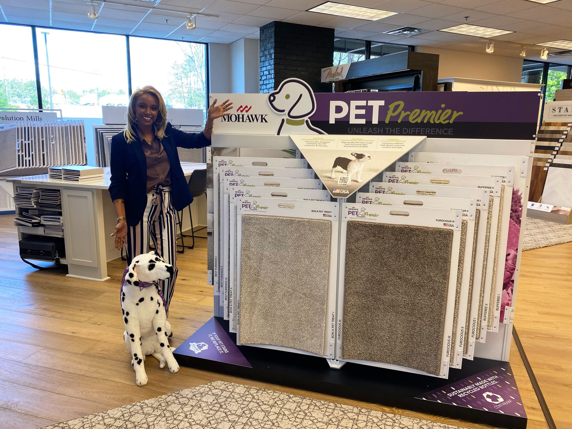 Atlanta Flooring Design Pet Premier Display