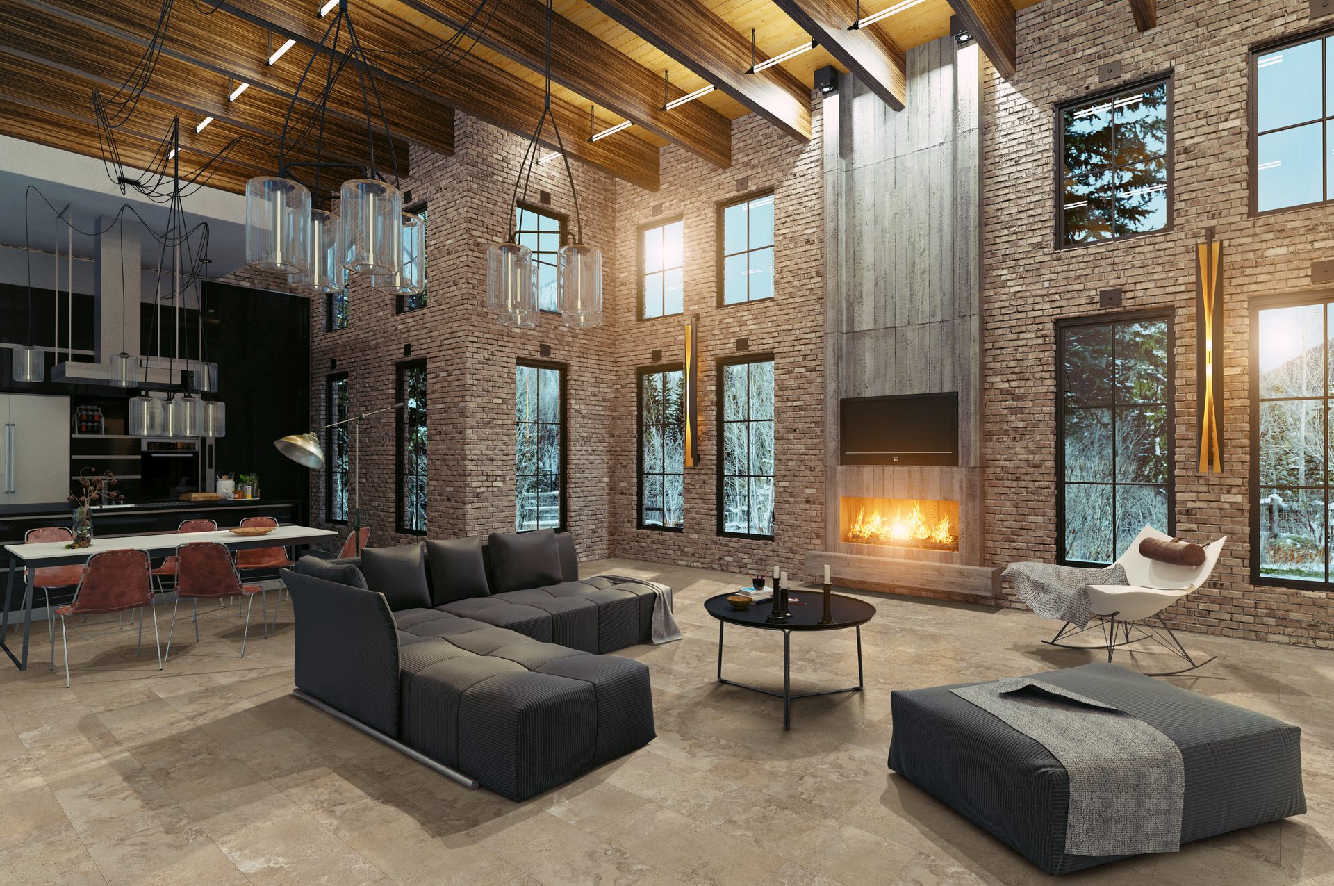 Interior design, studio couch, Living room, Furniture, Property, Table, Lighting, Flooring, Floor
