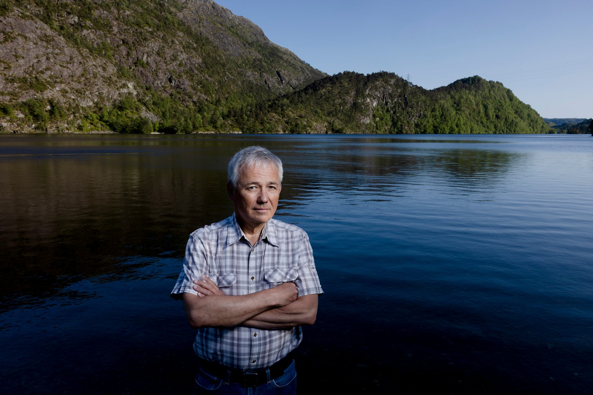 Water, Mountain, Sky, Highland, Lake, Plant, Bank, Travel, Happy, Tartan