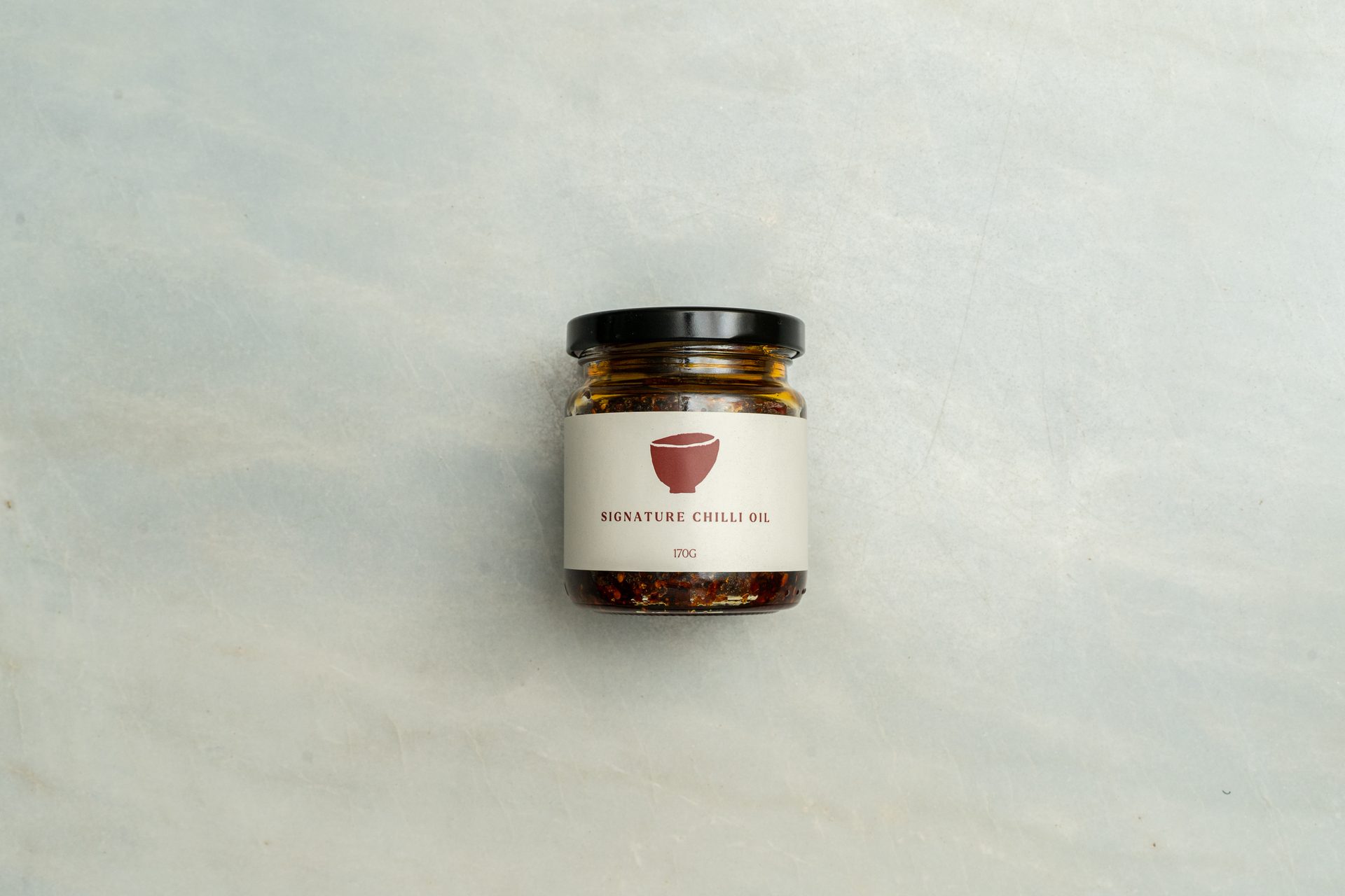 Jar of Signature Chilli Oil.