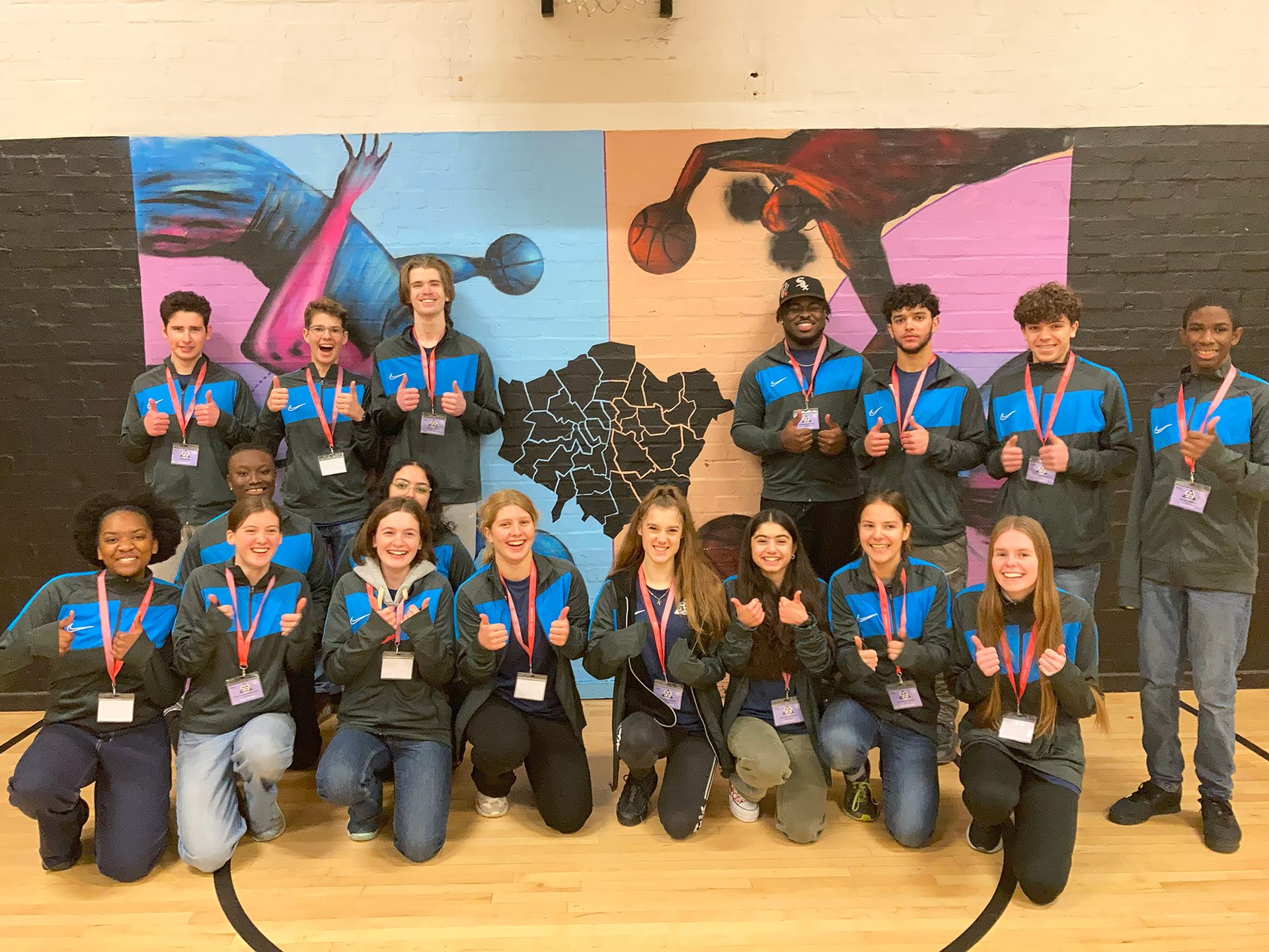 15 members of Lyg 33 Group at Black prince Trust