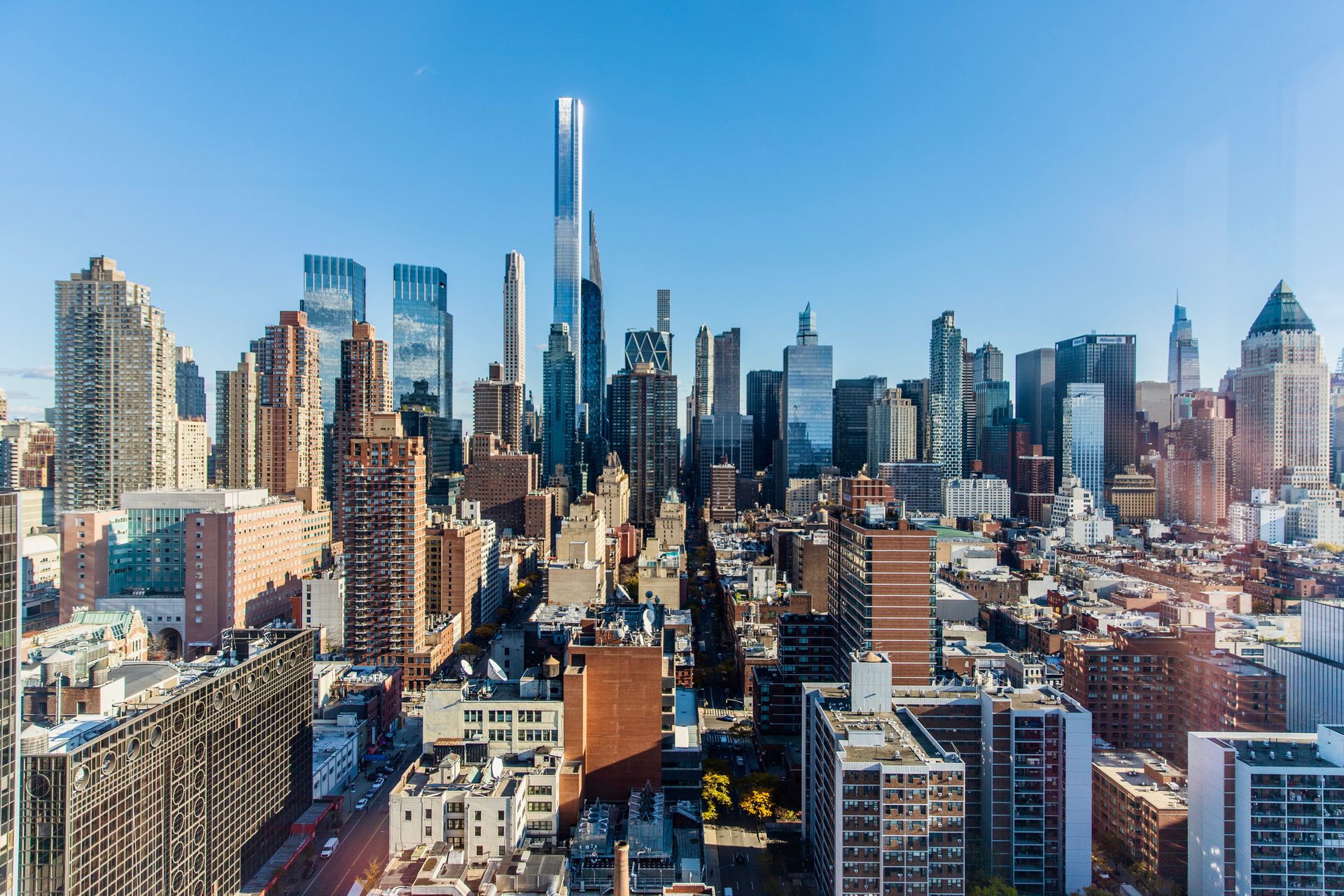 Urban area, High-rise building, Skyscraper, Daytime, City, Tower, Metropolis, Cityscape