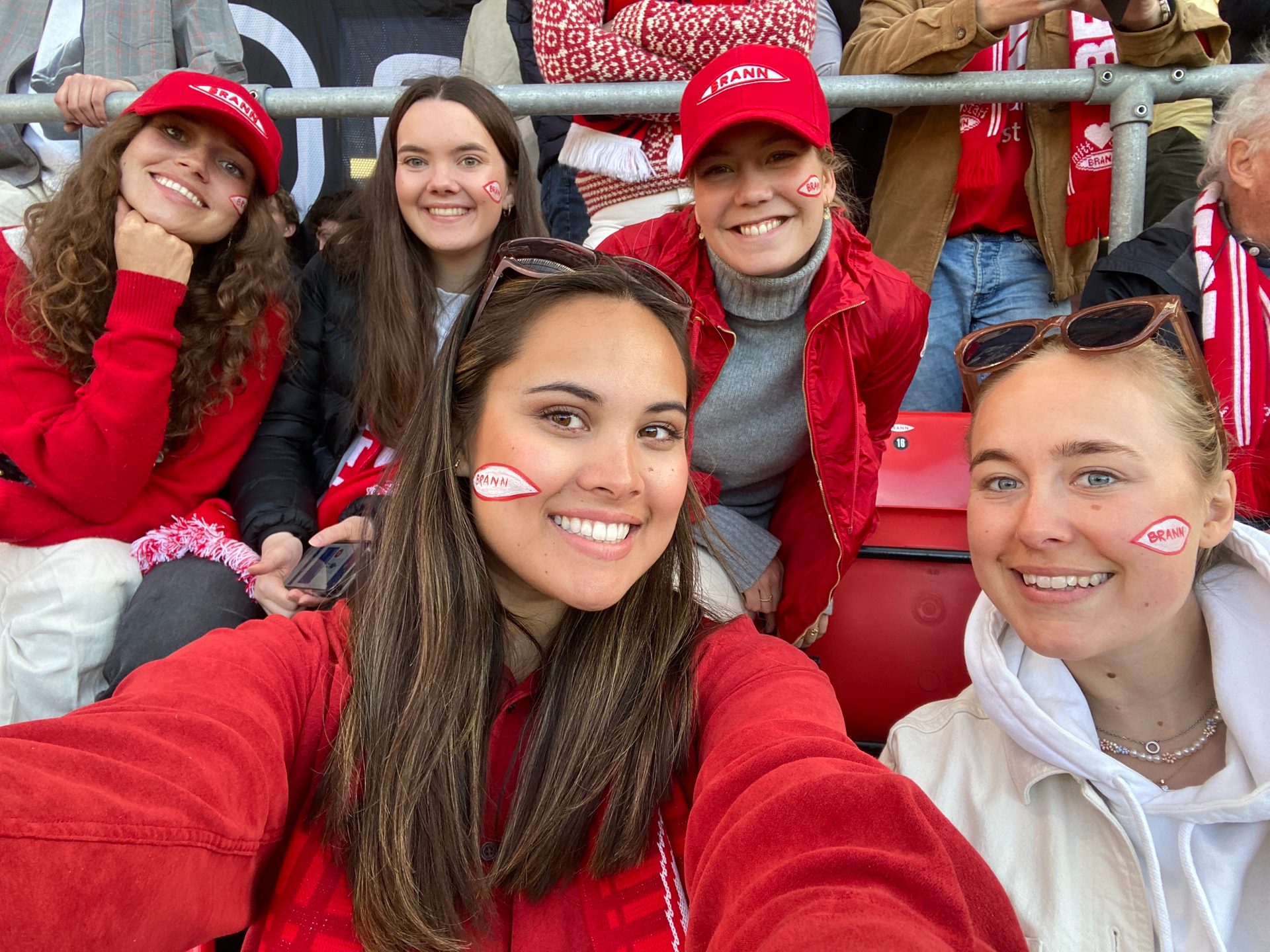 Smile, Face, Outerwear, Vertebrate, Product, Happy, Mammal, Cap, Red, Fun