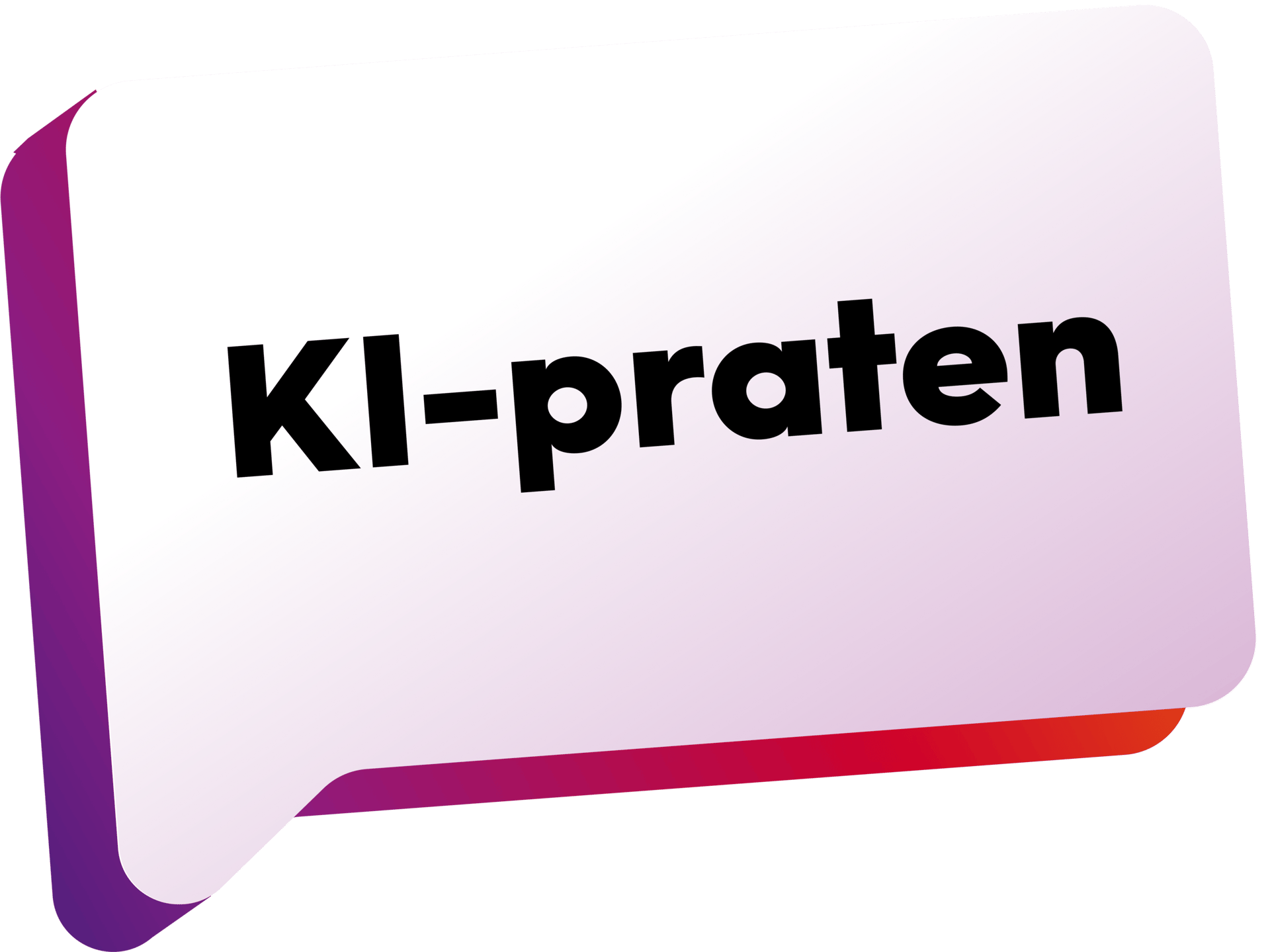Logo for podcasten vår KI-praten