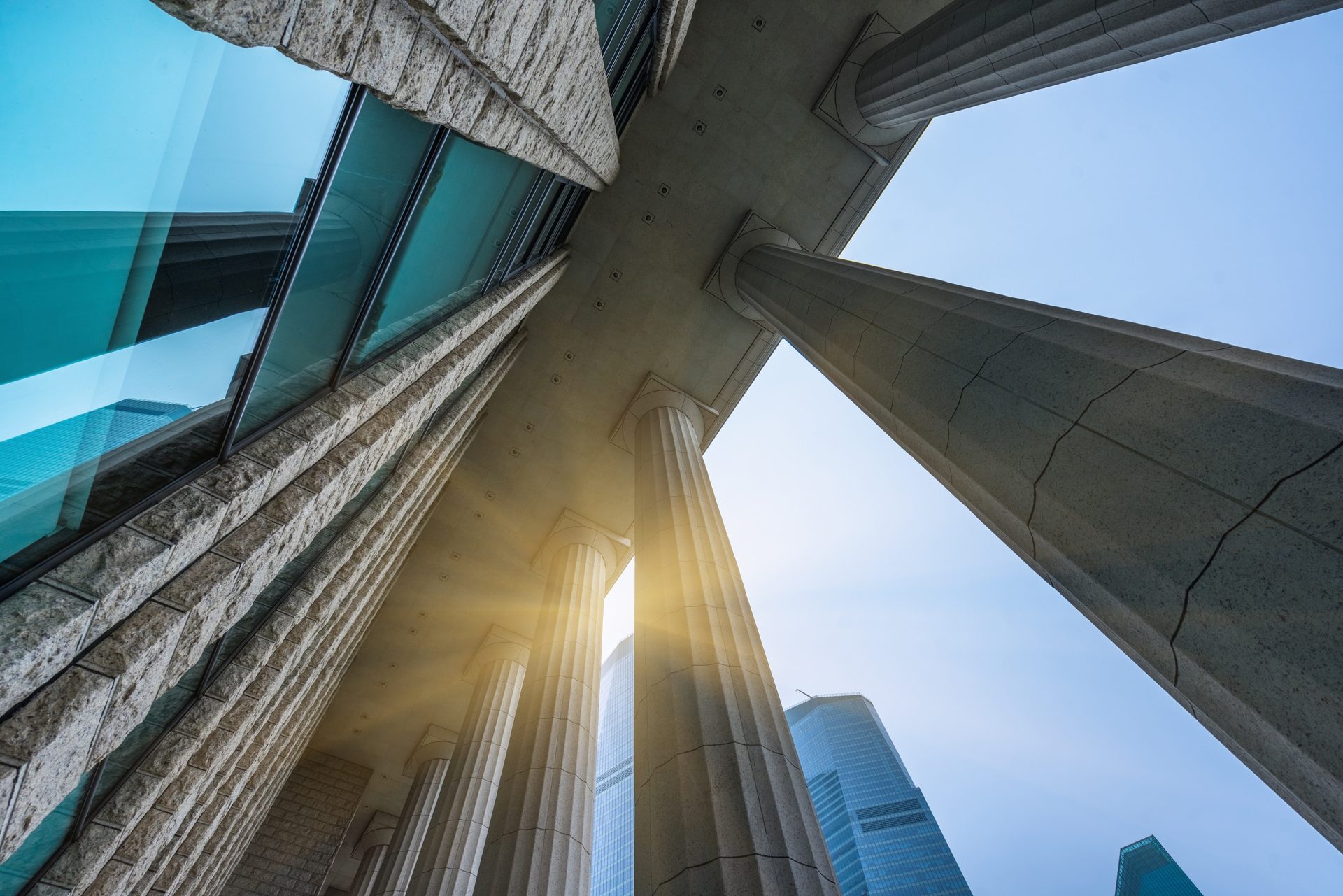 High-rise building, Composite material, Blue, Daytime, Tower, Skyscraper, Engineering, Glass, Metal