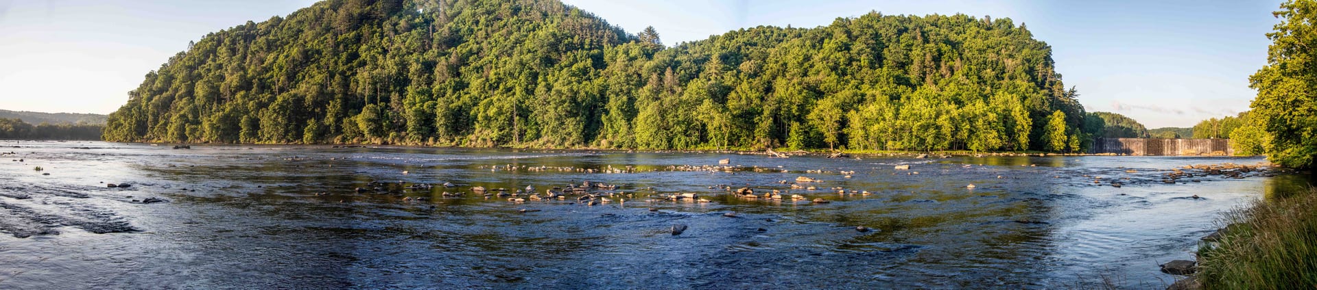 Fluvial landforms of streams, Mountain river, Water, Nature, Watercourse, Landscape, Bank, Forest, Lake