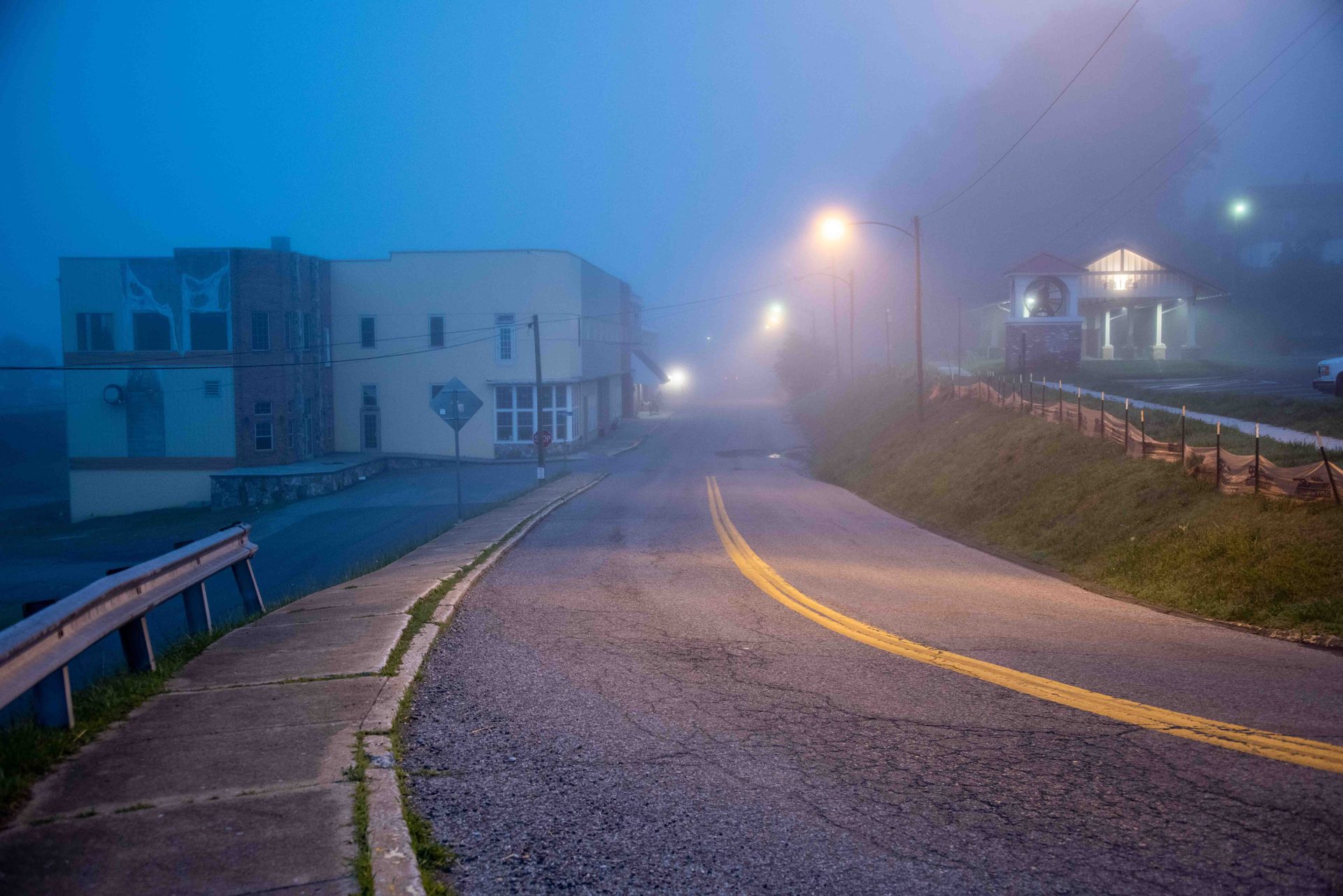 atmospheric phenomenon, Road, Mist, Electricity, Street, Asphalt, Haze, Fog, Evening, Morning