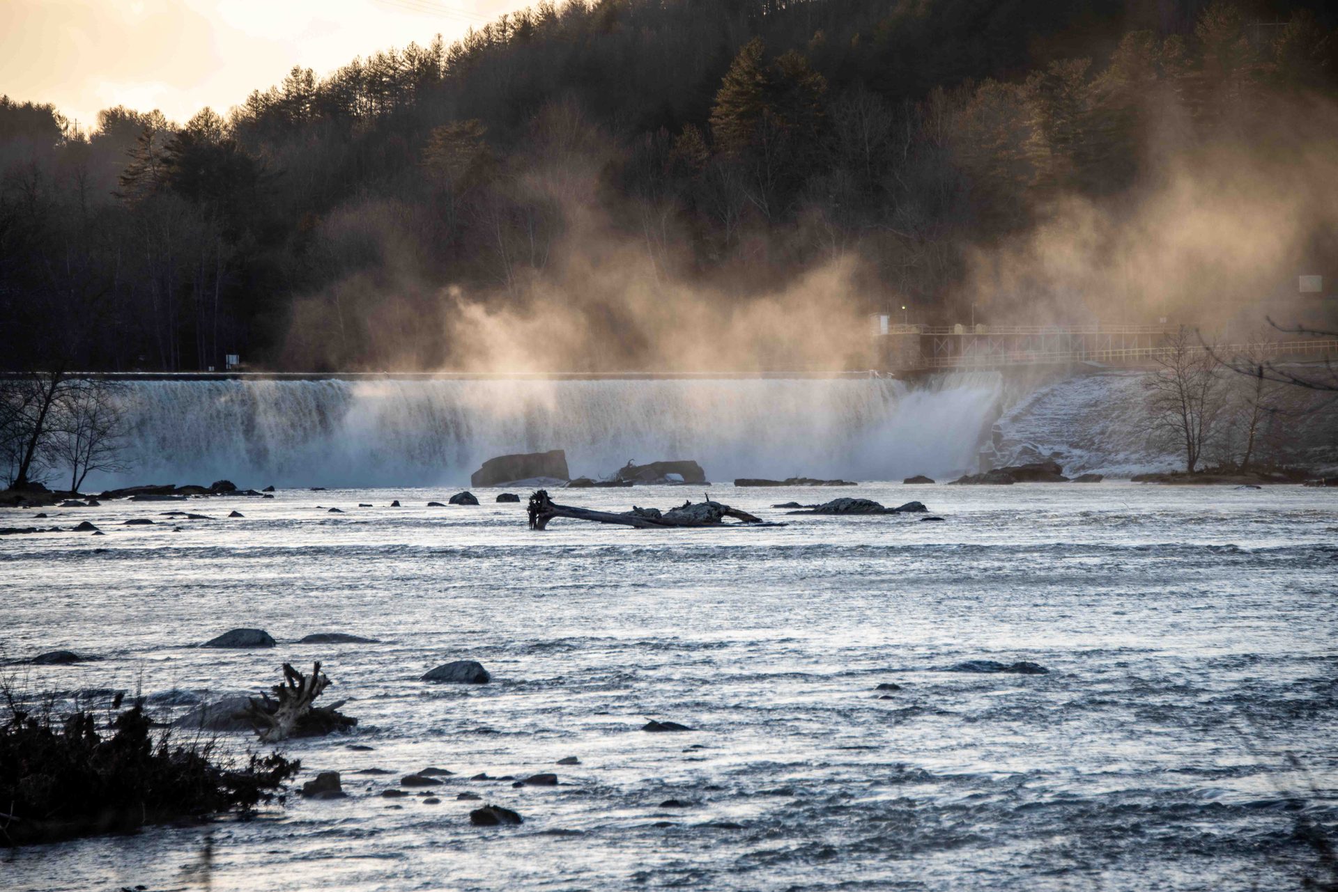 Fluvial landforms of streams, geological phenomenon, Water, Winter, Watercourse, Stream, River, Freezing