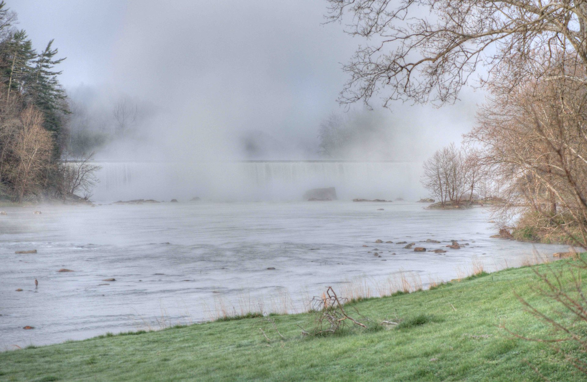 atmospheric phenomenon, Fog, Mist, Morning, Winter