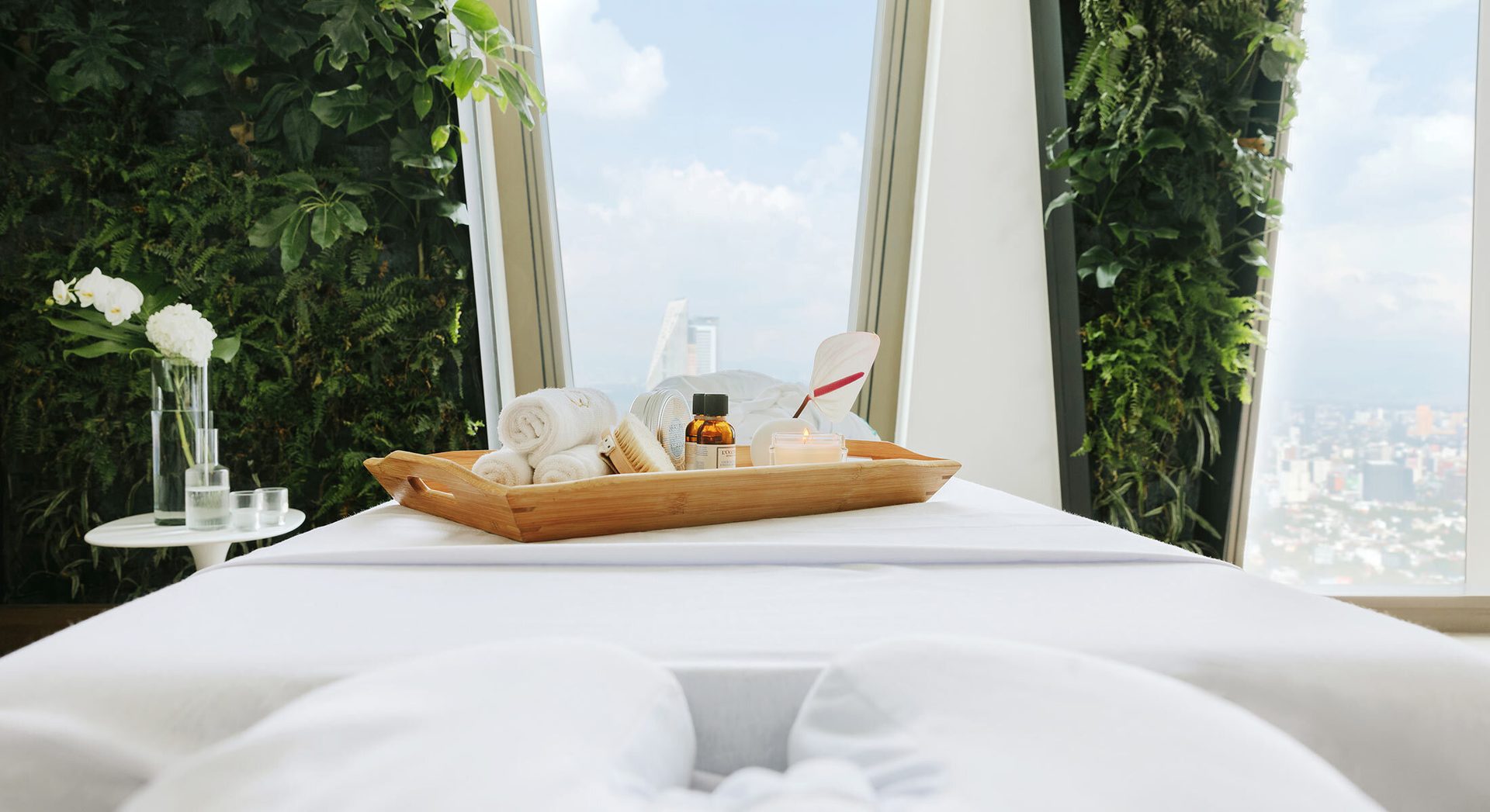 Interior design, Outdoor furniture, Couch, Azure, Comfort, Wood, Tableware, Table, Dishware