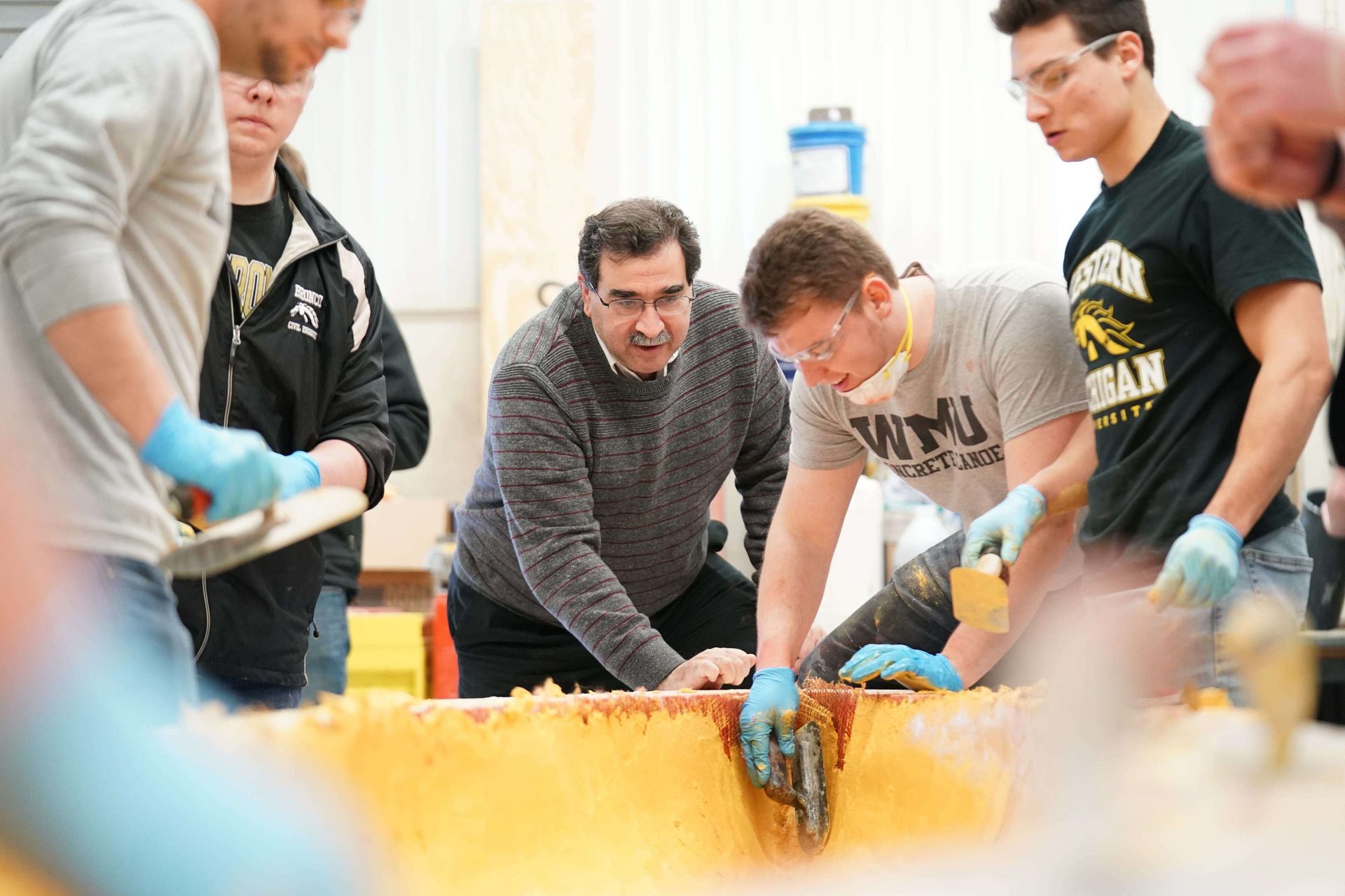 Yellow, T-shirt, Community