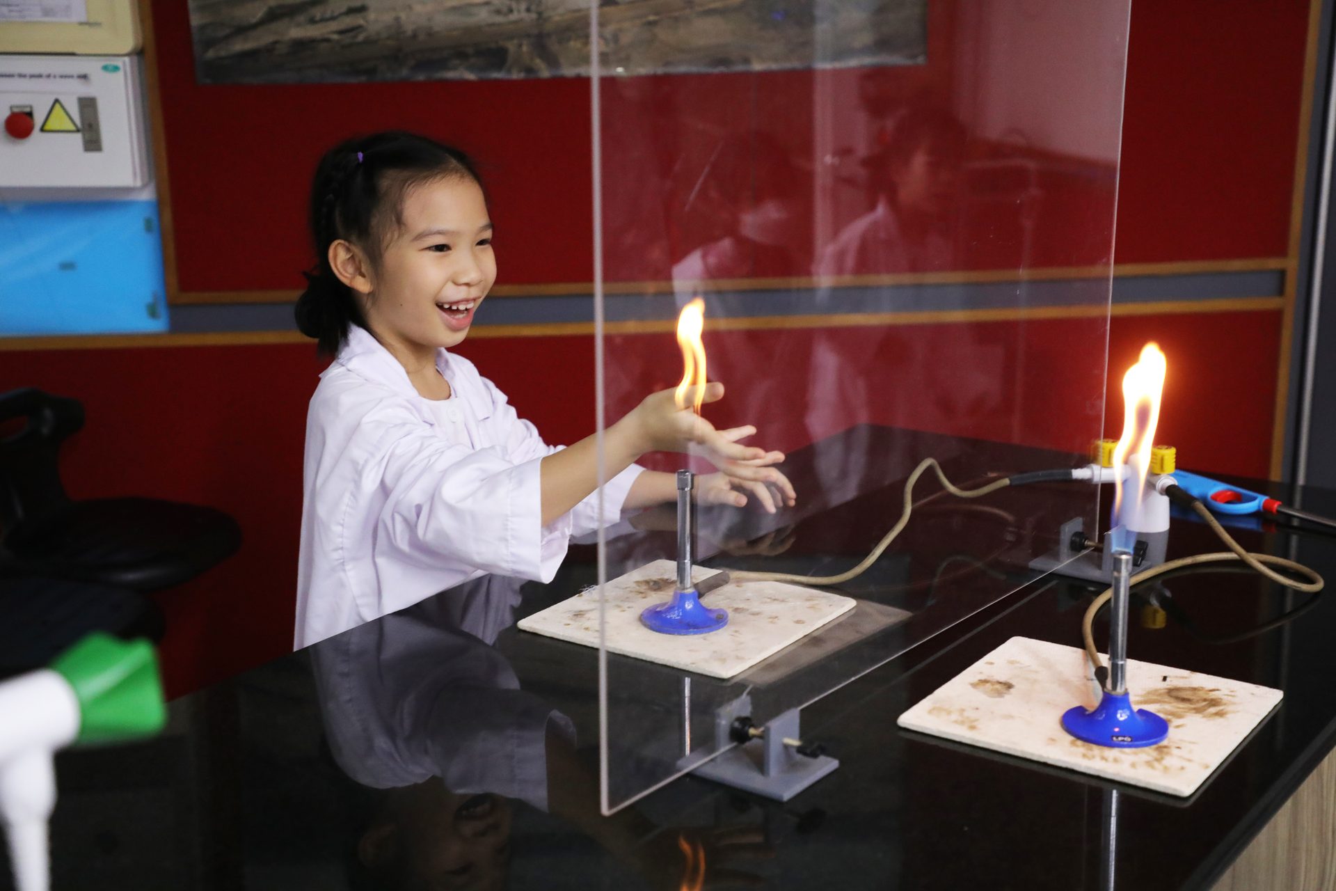 Candle, Smile, Table