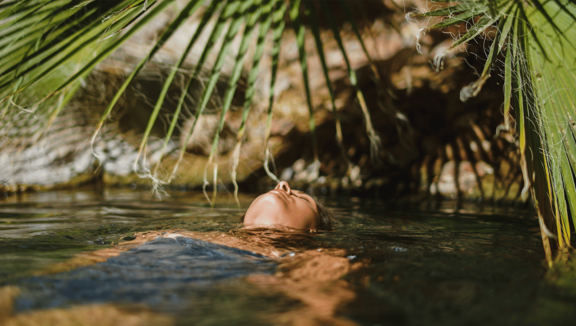 People in nature, Bathing, Reflection