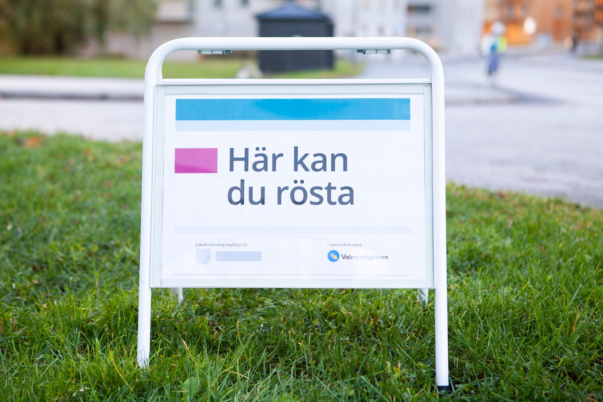 Rösta på vallokal