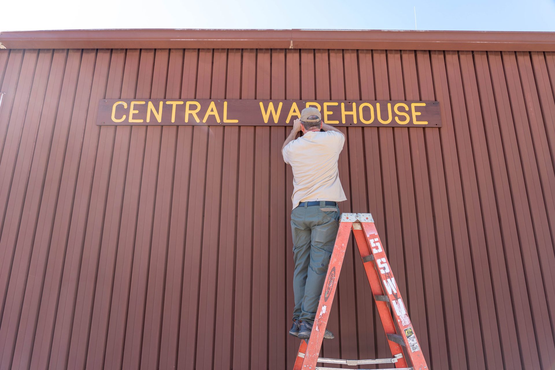 Wood, Ladder, Font, Siding