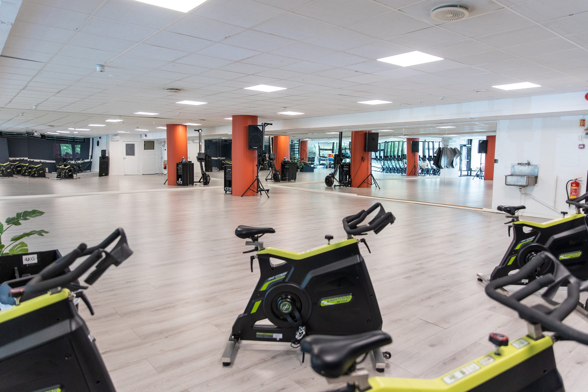 Exercise machine, Automotive design, Building, Gym