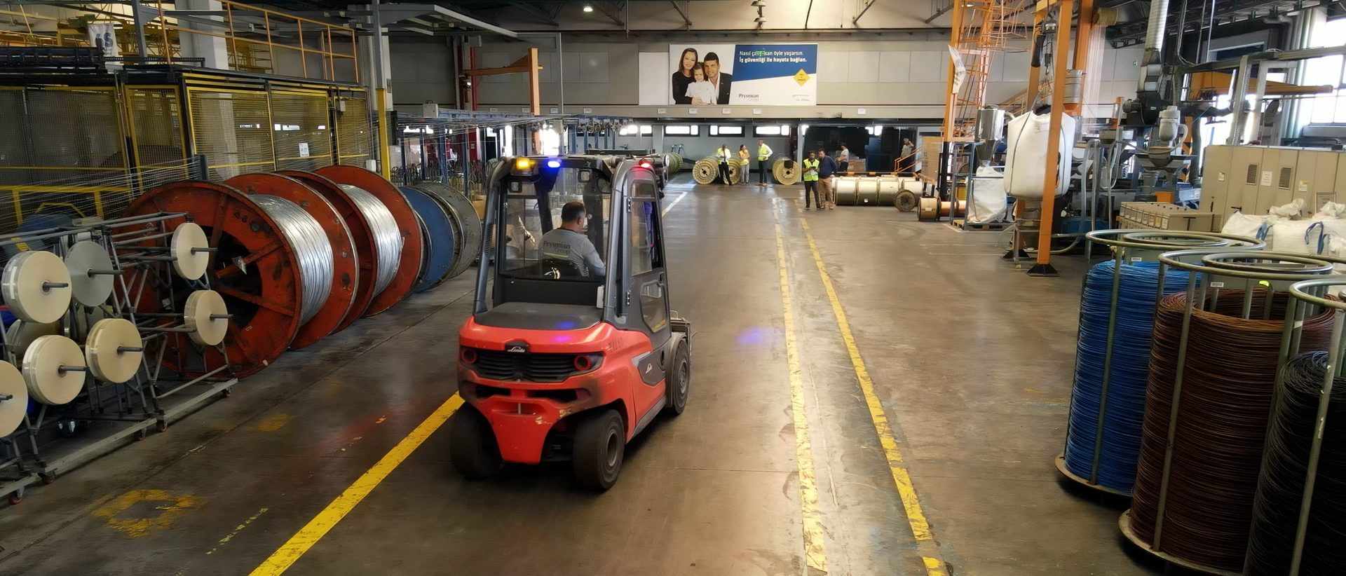 linde, hasel, türk priysmian, forklift