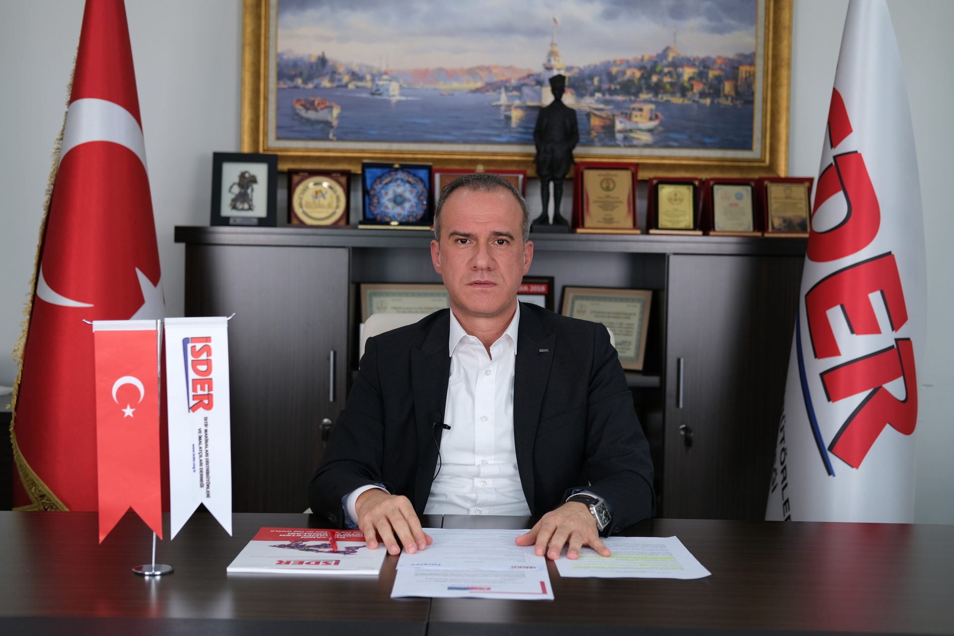 Picture frame, Table, Flag, Spokesperson