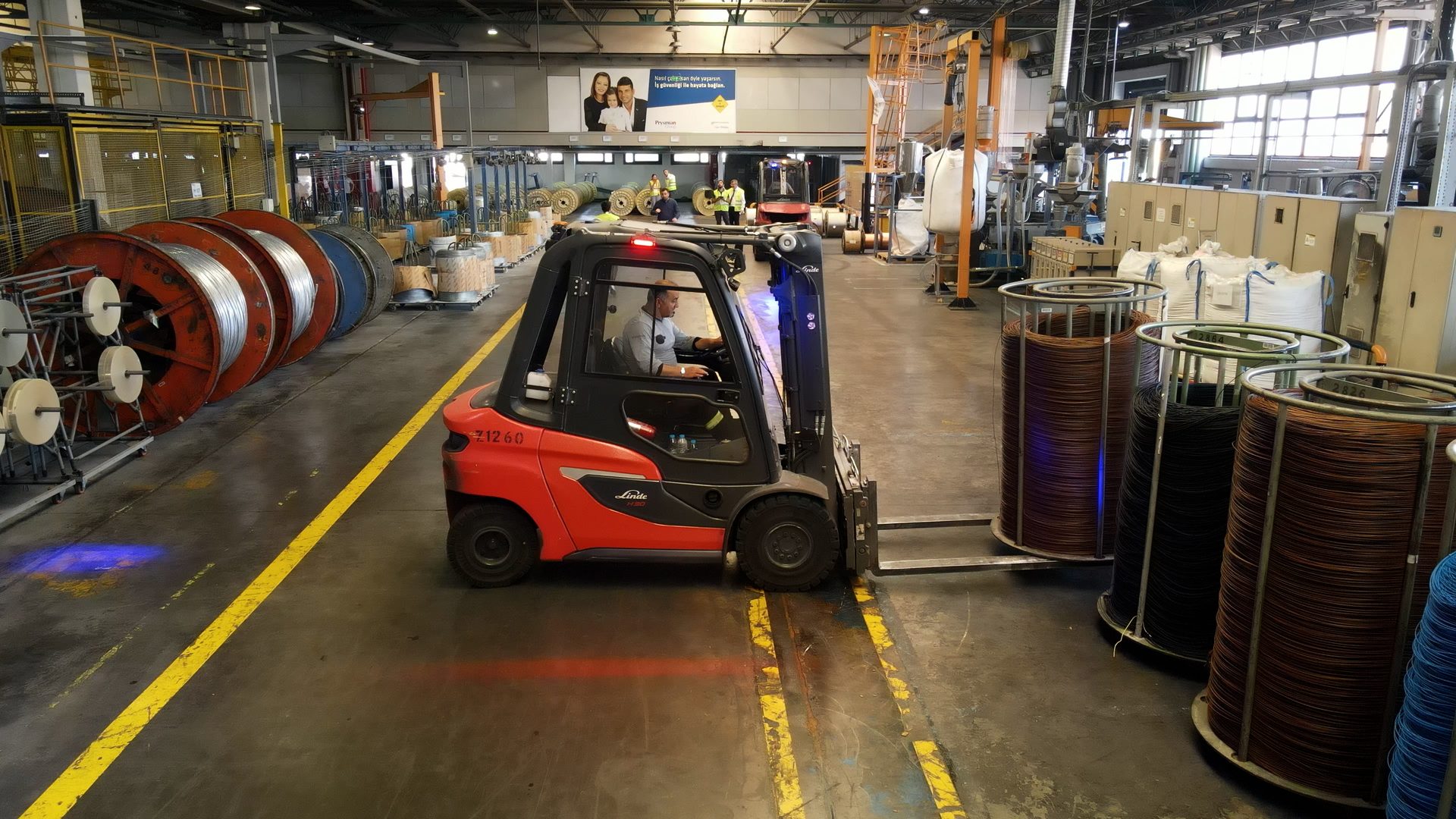 linde, hasel, türk priysmian, forklift