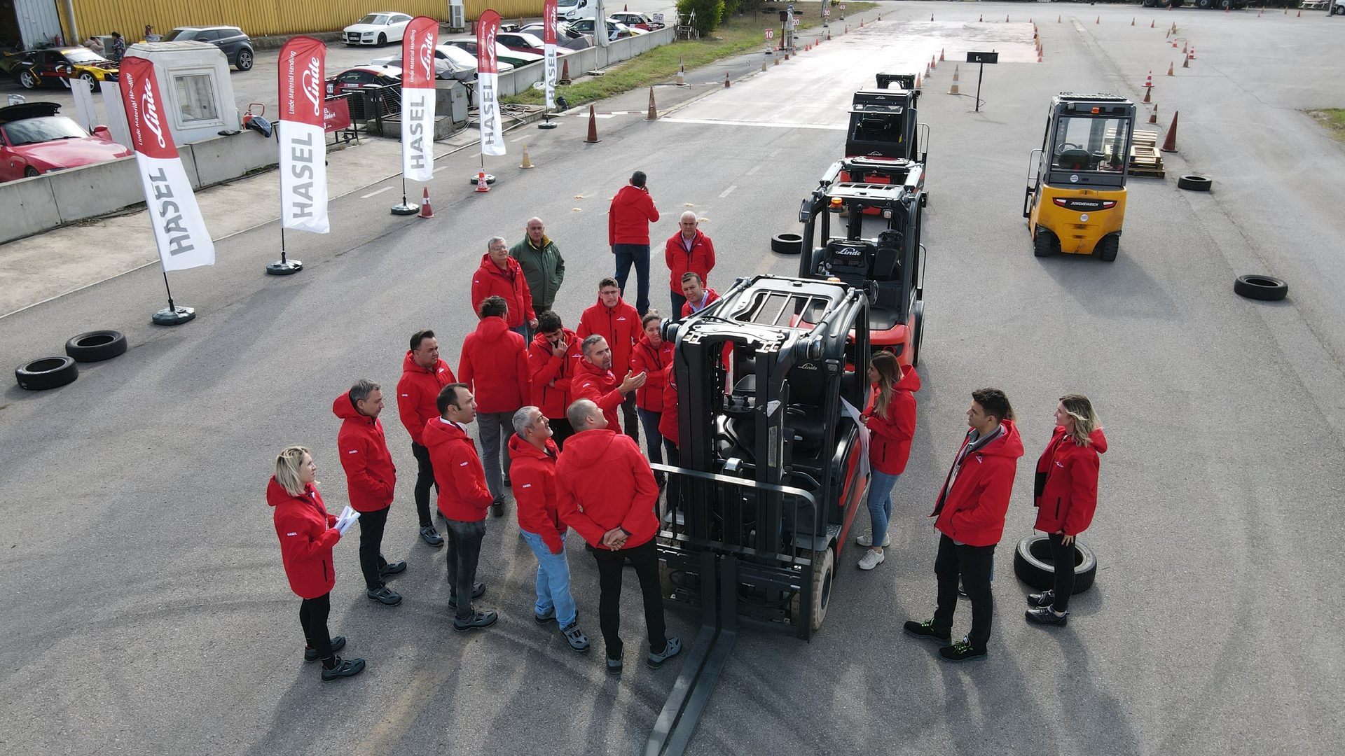 forklift, linde, hasel, eğitim