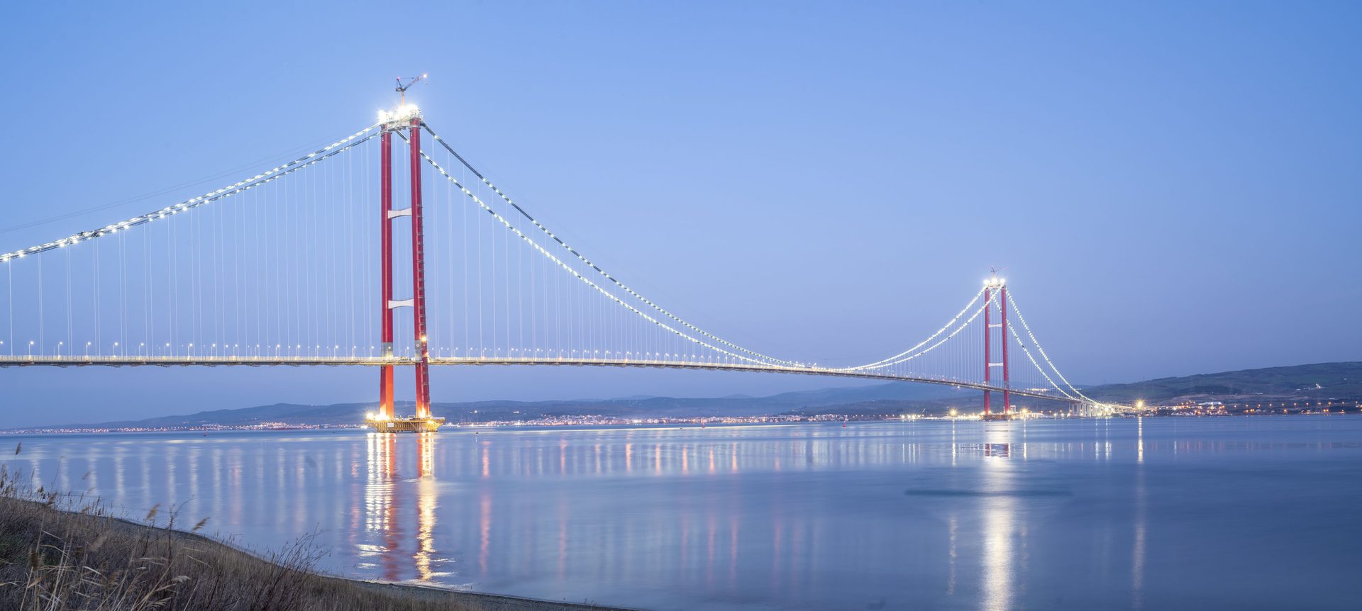 Water, Sky, Dusk, Bridge