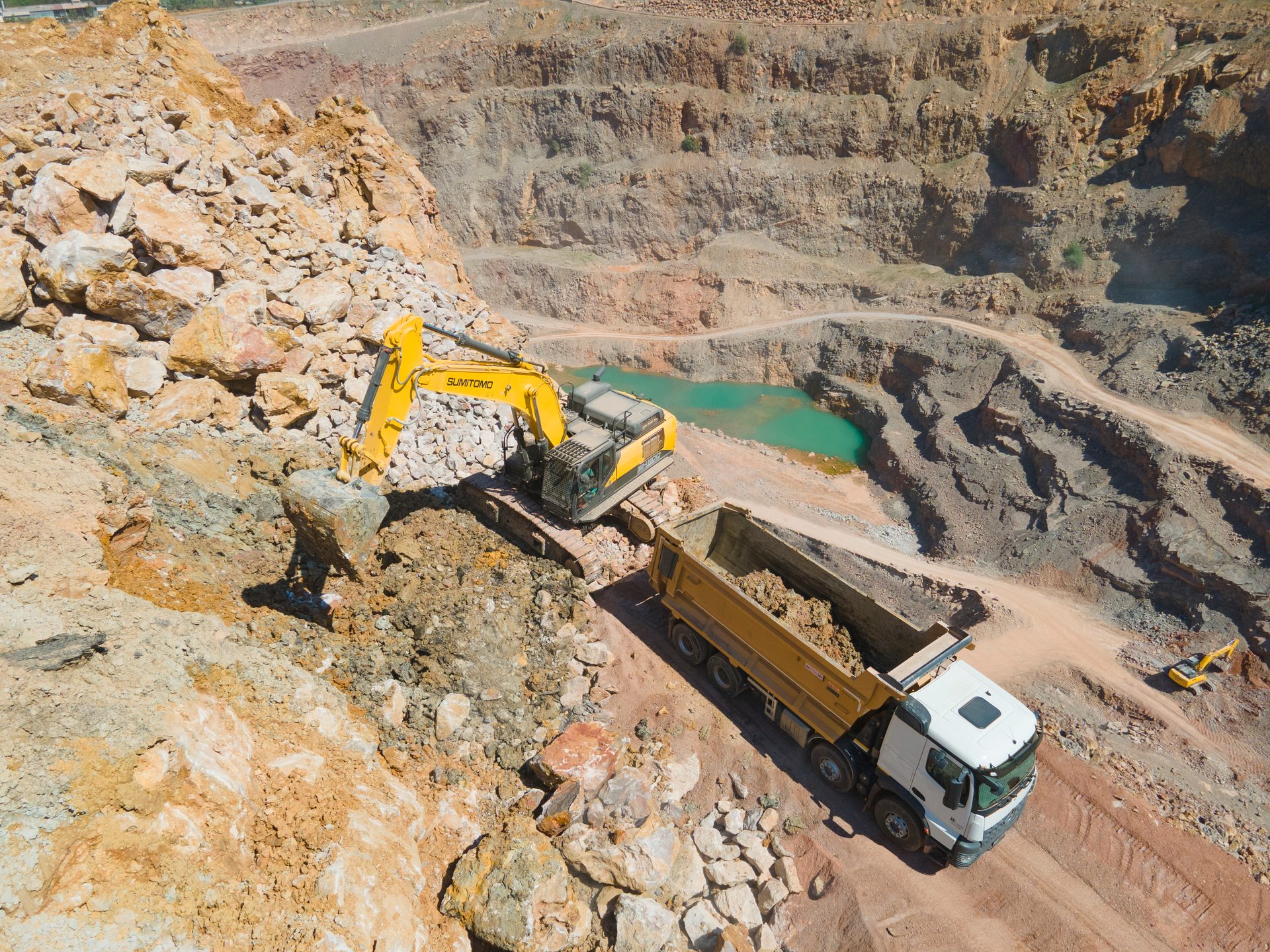 Vehicle, Slope, Bedrock, Truck, Tire