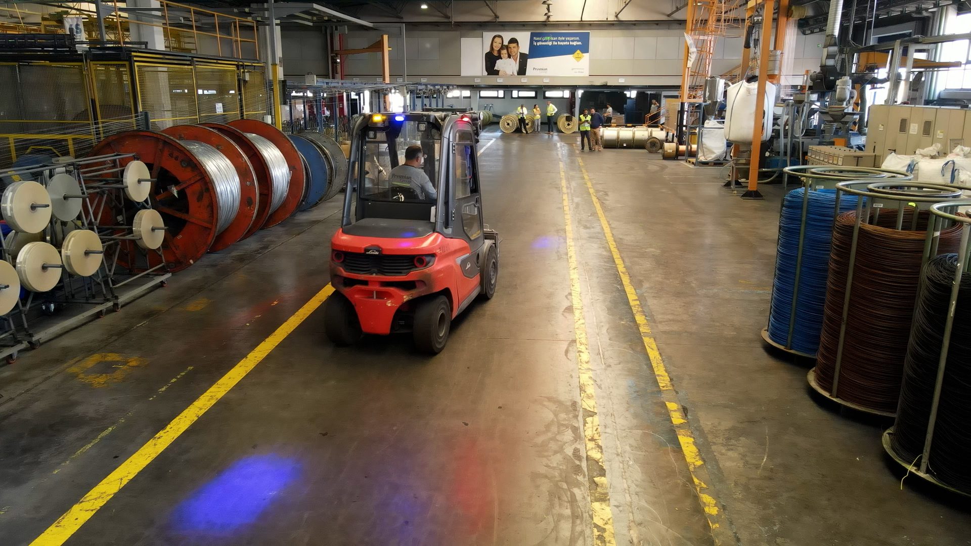 linde, hasel, t&#xFC;rk priysmian, forklift