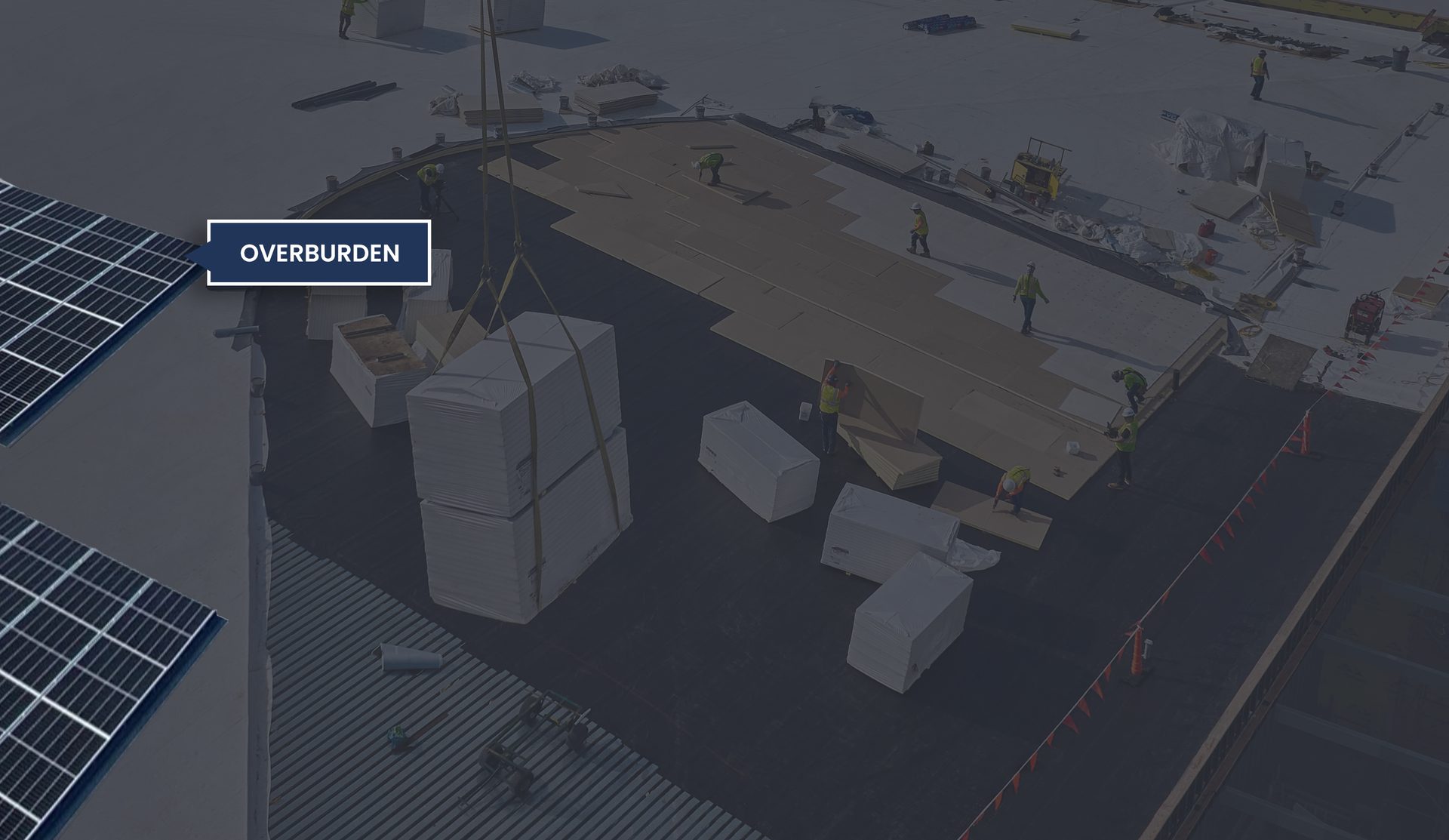Roofing Layer 5 Overburden focus
