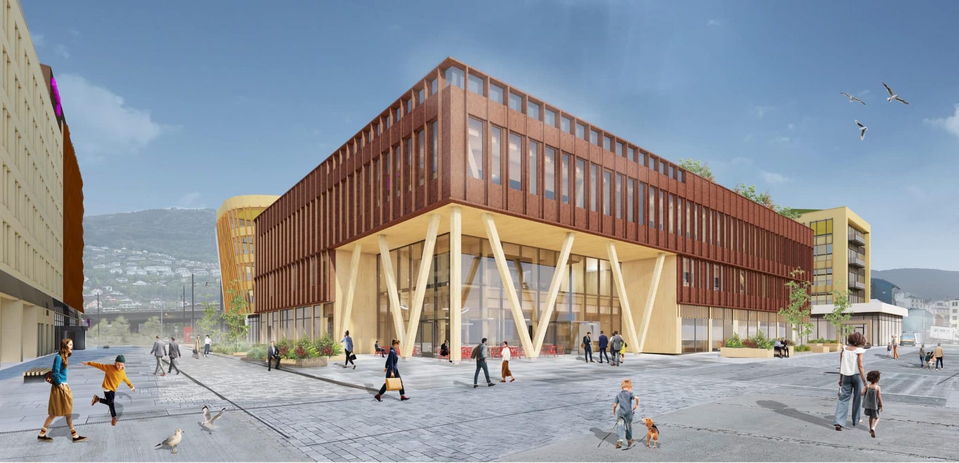 Commercial building, Mixed-use