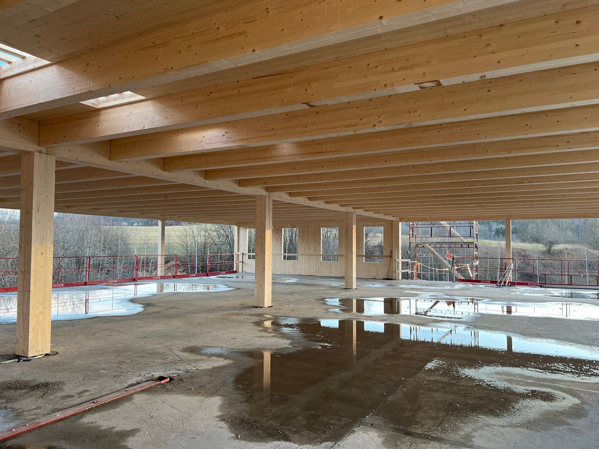 Composite material, Wood, Ceiling, Floor, Beam, Column