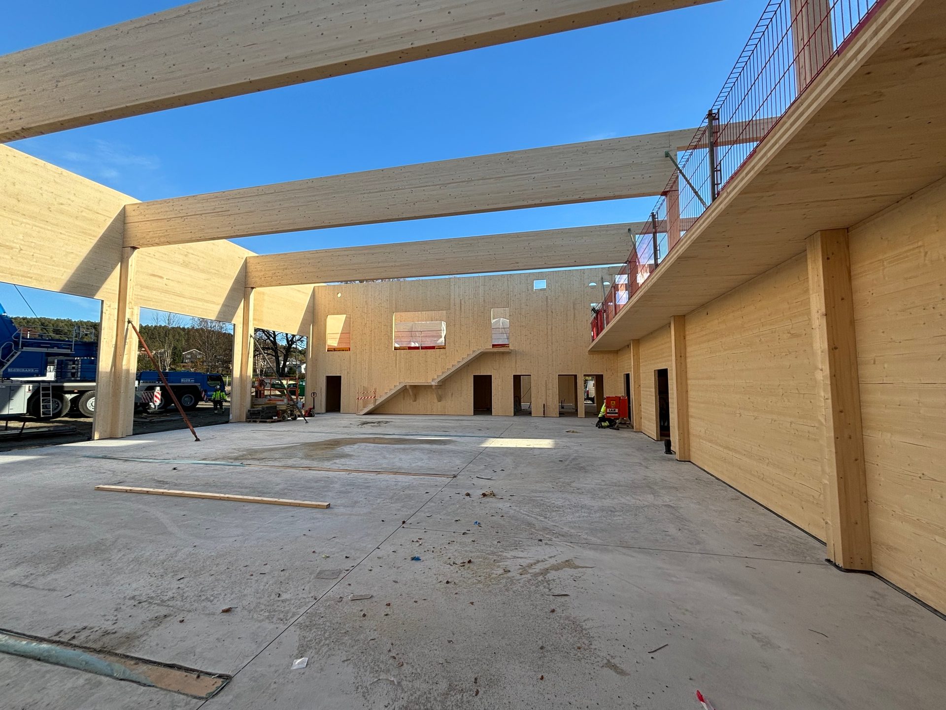 Composite material, Wood, Architecture, Concrete, Beam