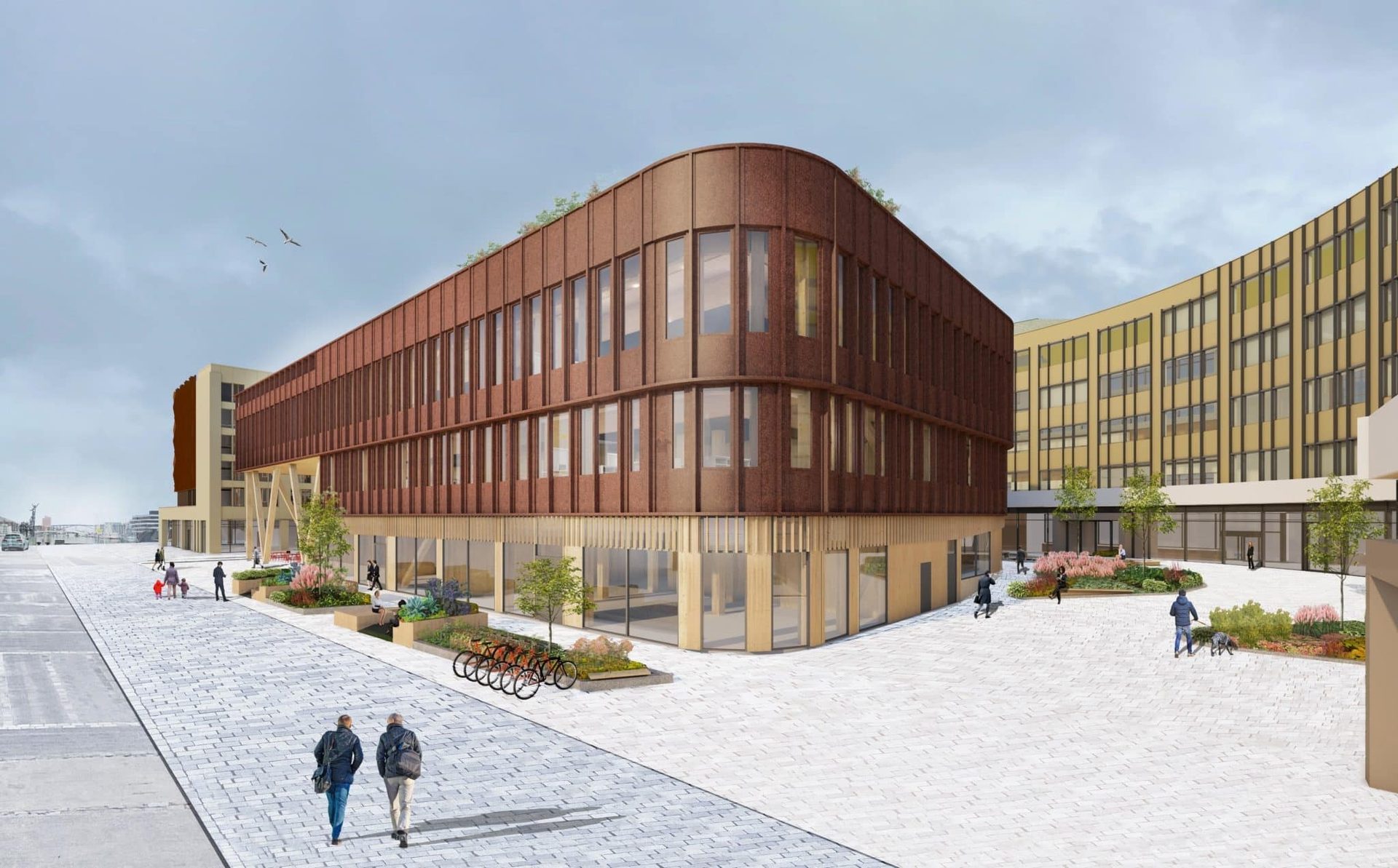 Urban design, Commercial building