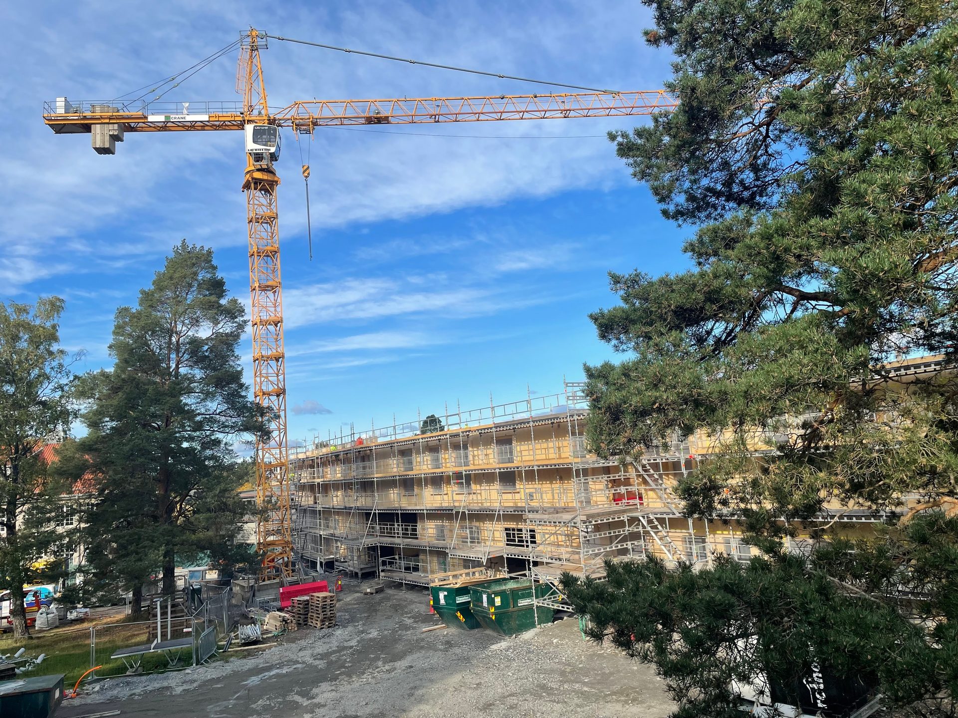 Heavy equipment, Crane, Construction