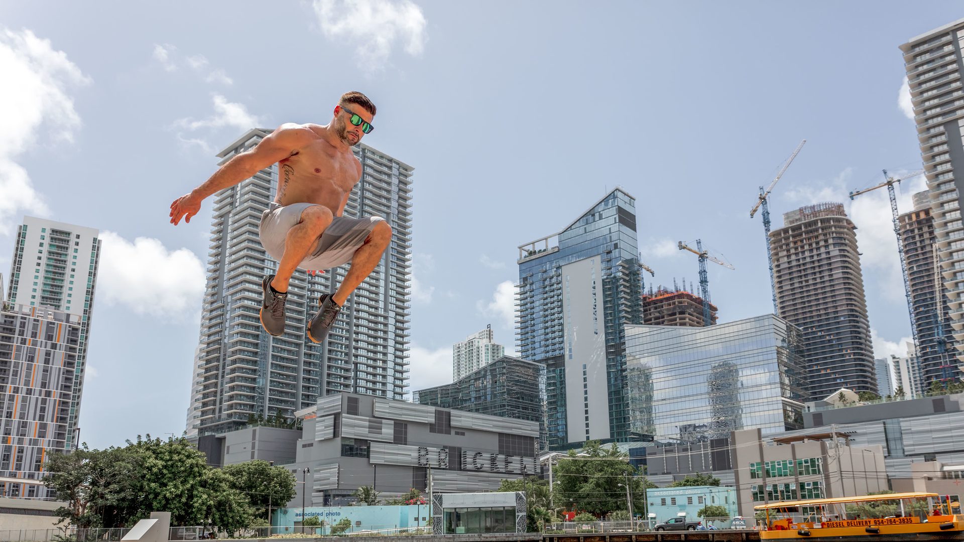 lululemon, product photography, commercial photography,Tower block, Urban design, Cloud, Sky, Building, Skyscraper, Daytime, Condominium