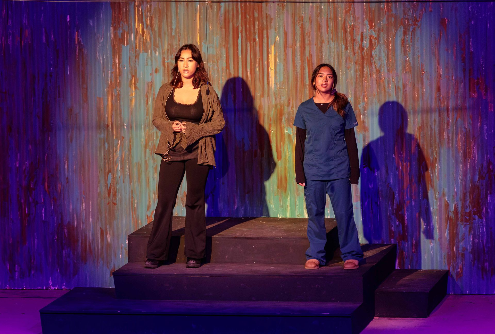 Performing arts, Purple, Blue, Entertainment, Fun