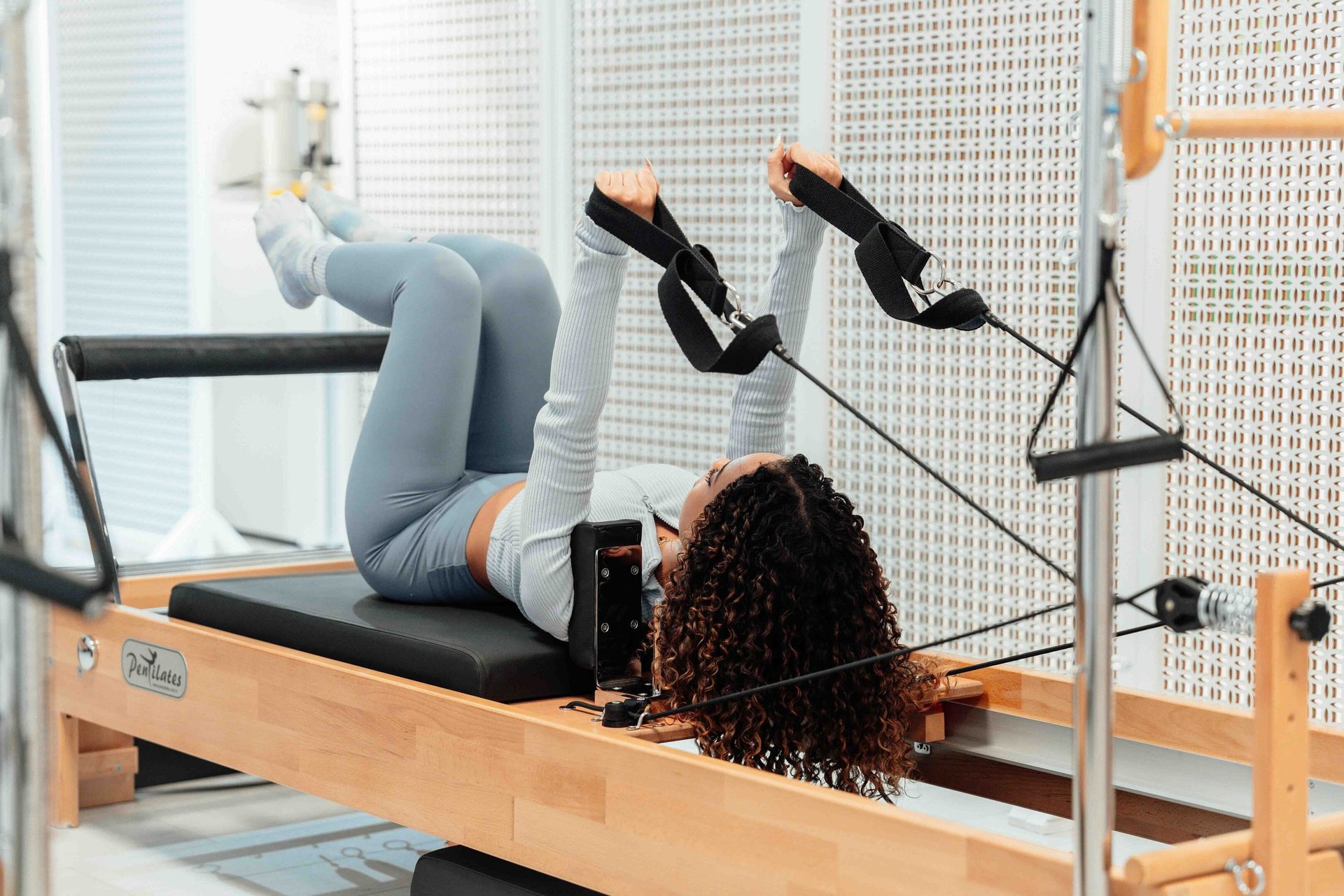 Physical fitness, Exercise machine, Knee, Pilates