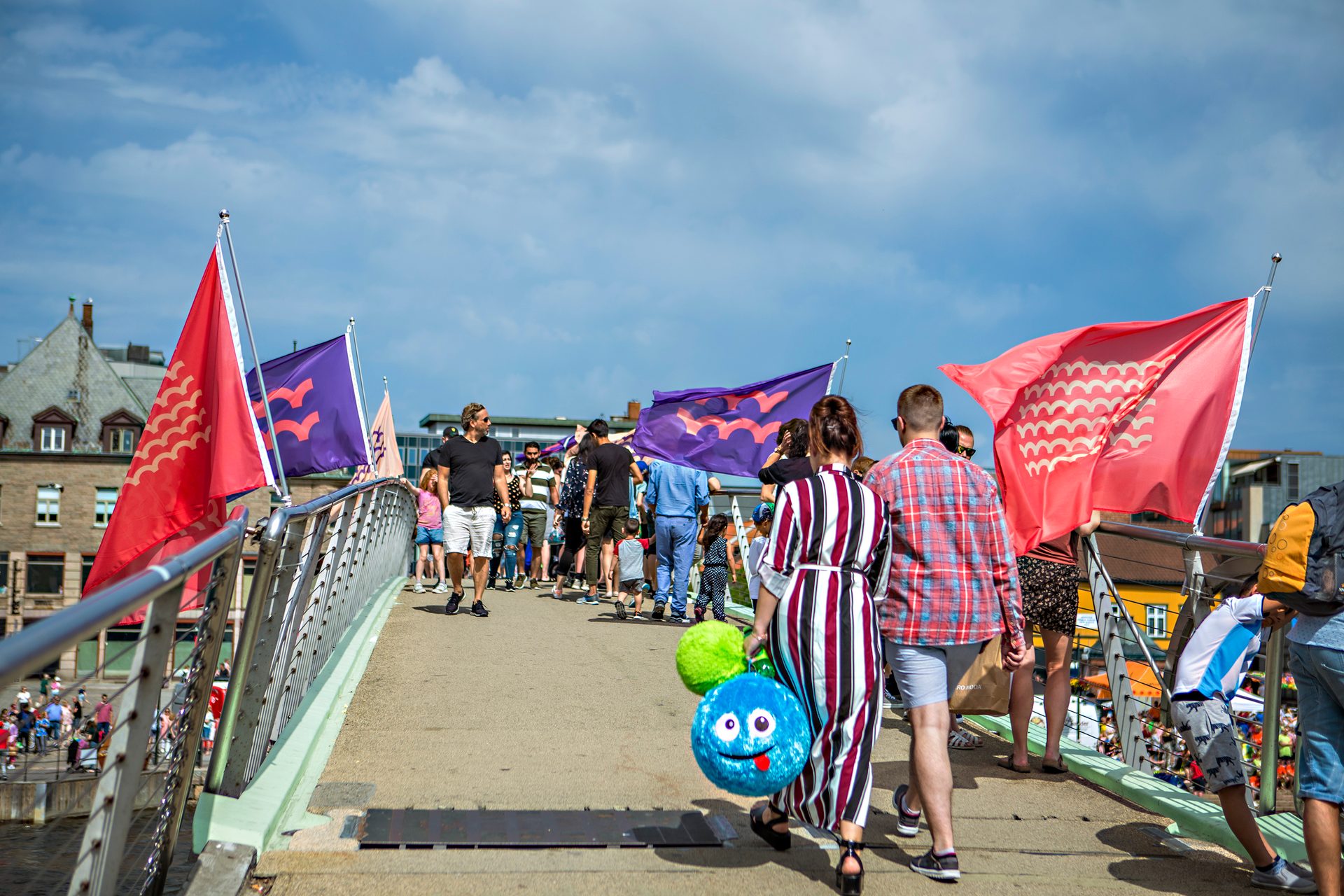 Cloud, Sky, Shorts, Flag, Fun, Leisure, Travel, Community