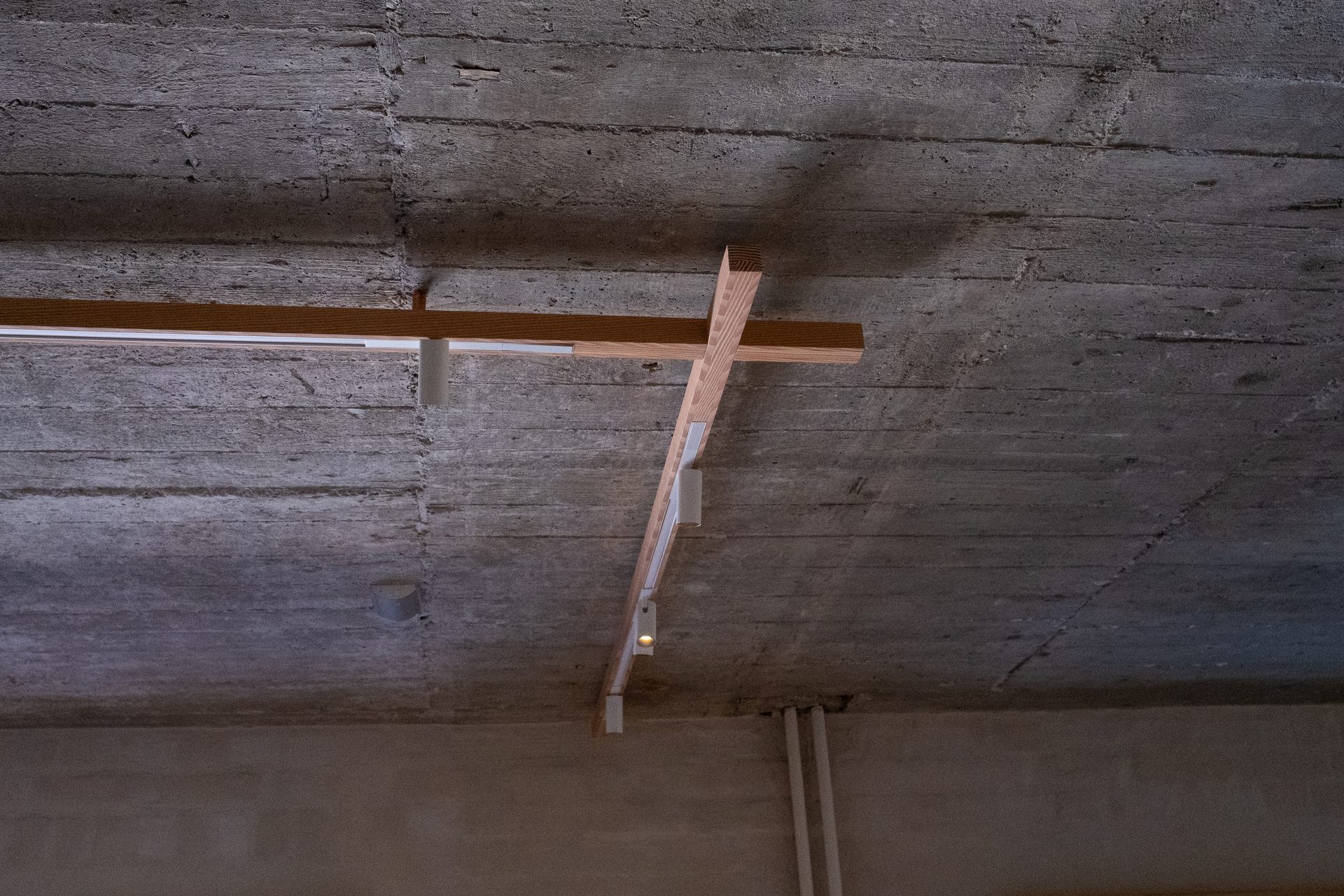 Wood, Cross, Grey