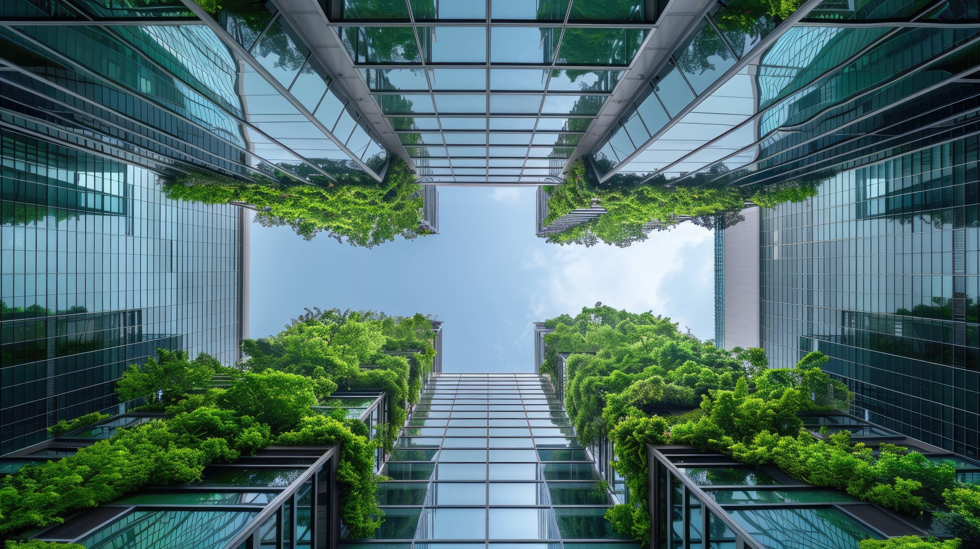 Urban design, Terrestrial plant, Tower block, Daytime, Green, Vegetation, Architecture, Biome, Line