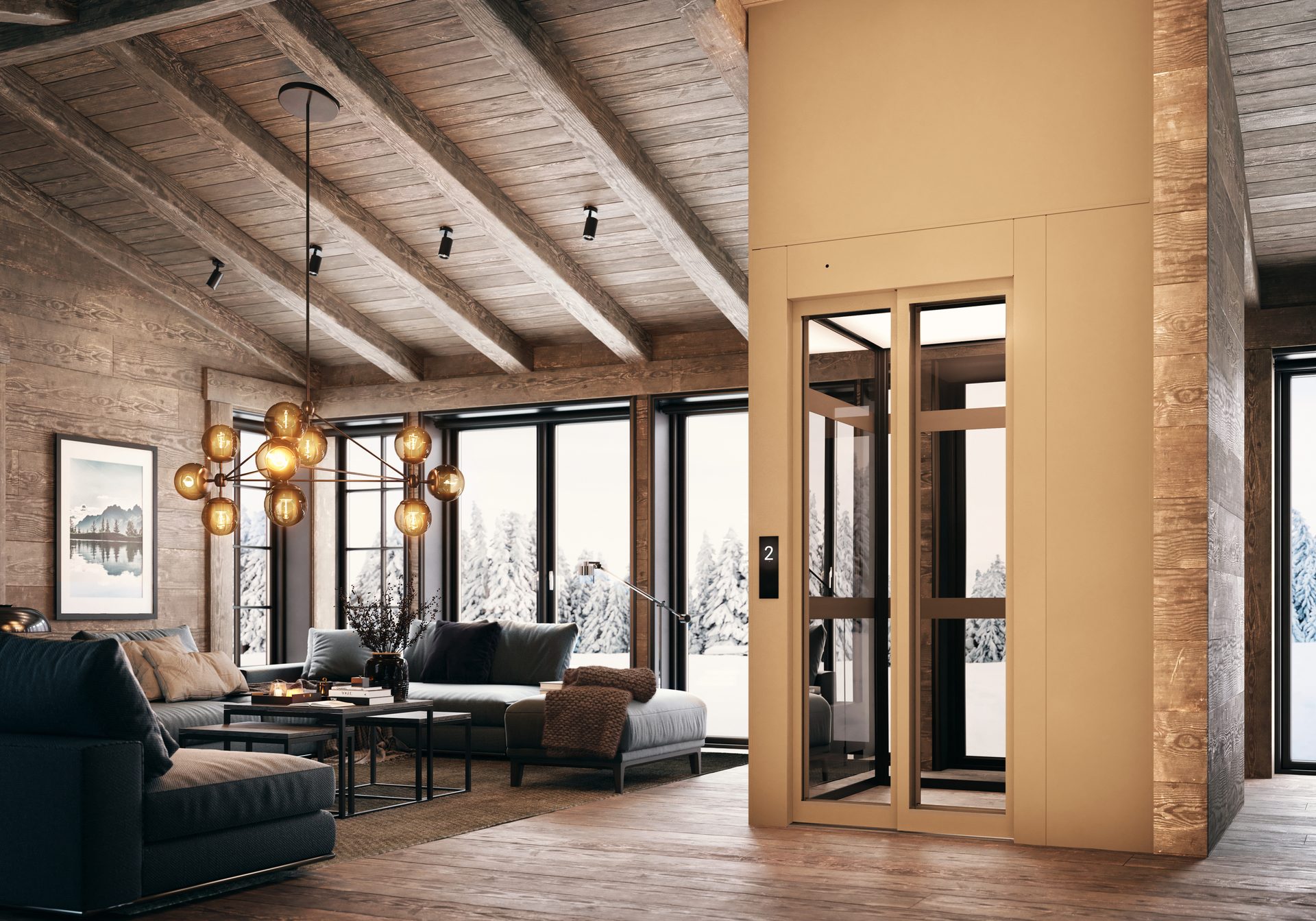 Interior design, Picture frame, studio couch, Living room, Building, Wood, Comfort, Flooring, Floor