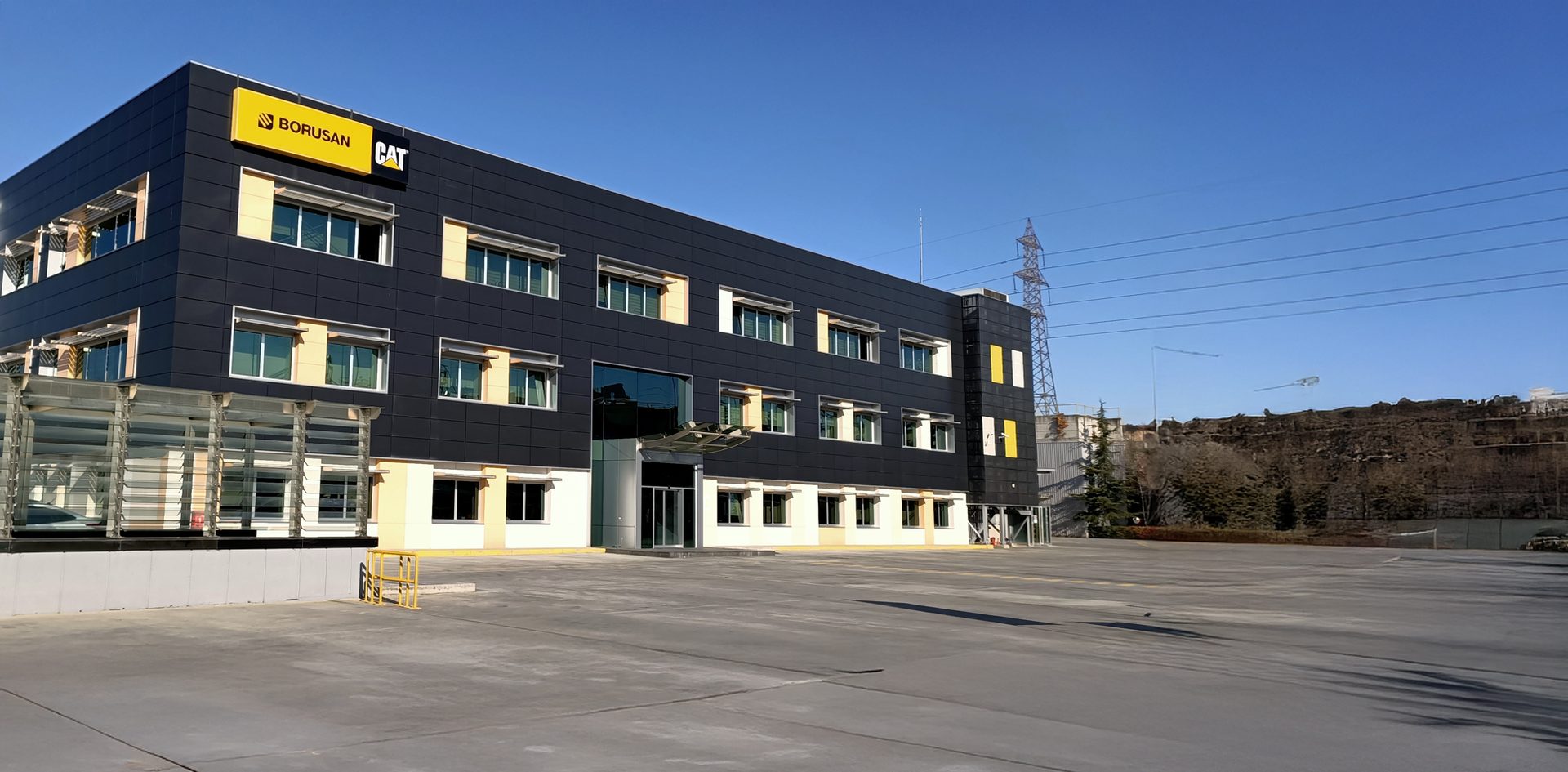 Composite material, Commercial building