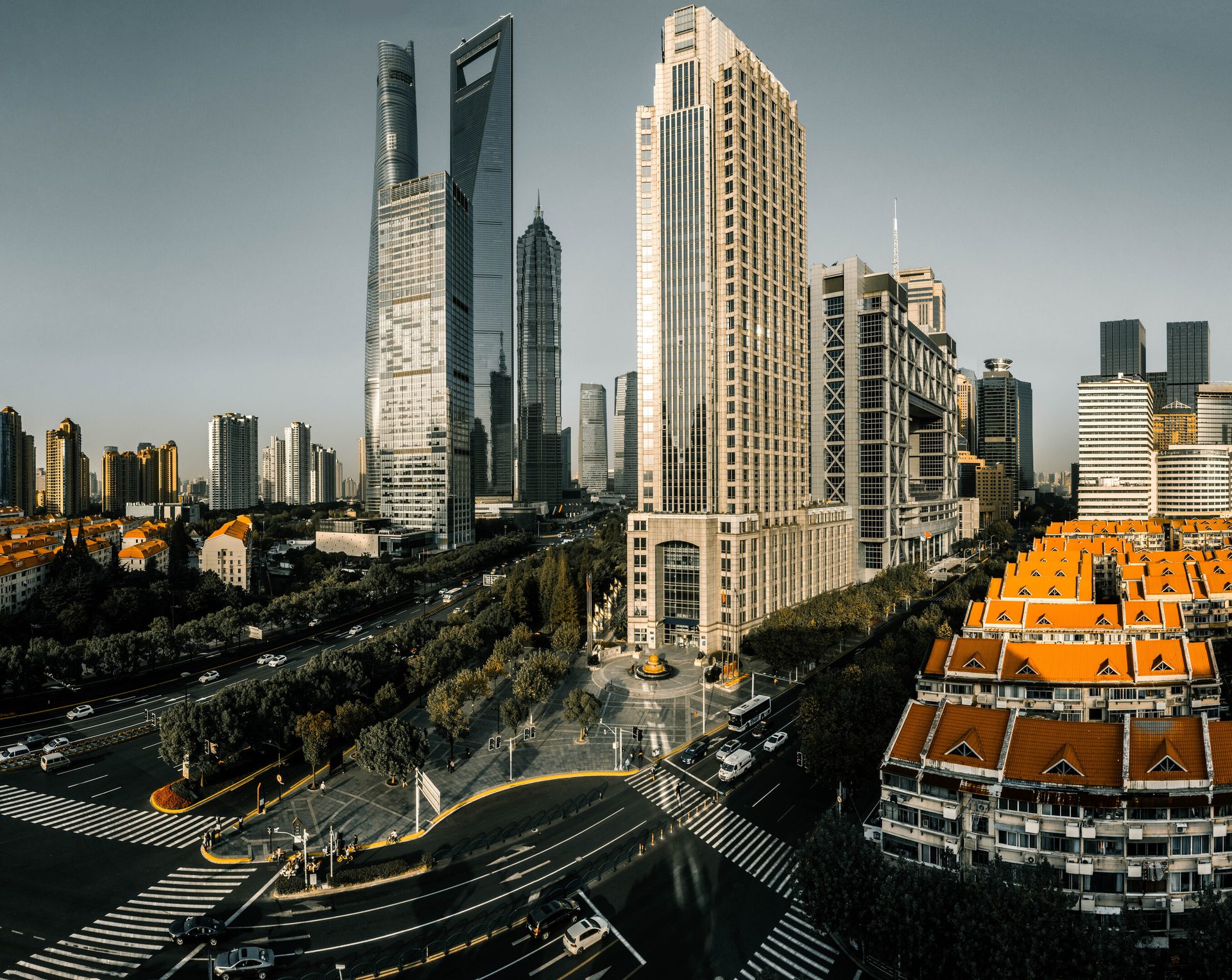 Tower block, Urban design, Skyscraper, Building, Sky, Infrastructure, World, Dusk, Condominium, Cityscape
