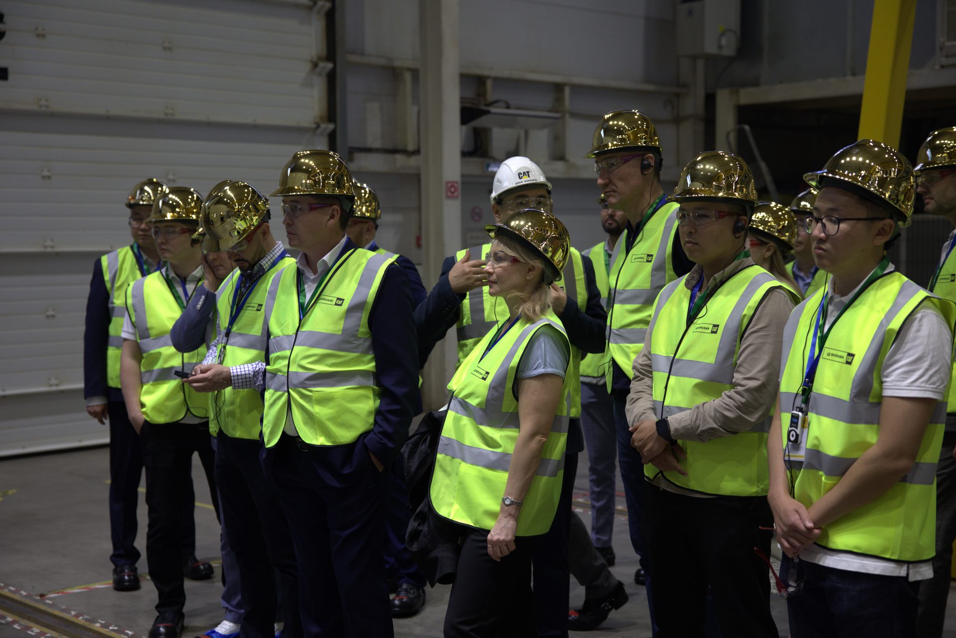 High-visibility clothing, Trousers, Shirt, Helmet, Sunglasses, Sleeve, Workwear, Security, Headgear