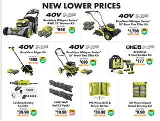 Ryobi lawn mower black clearance friday