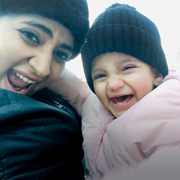 Face, Nose, Smile, Cheek, Skin, Head, Lip, Chin, Outerwear, Mouth
