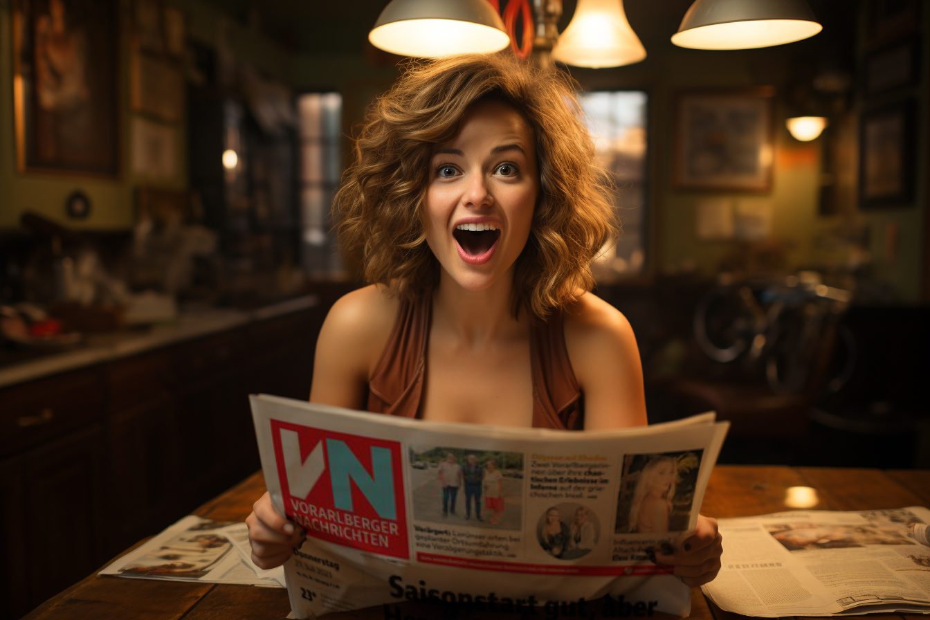 Sun hat, Flash photography, Smile, Eye, Organ, Newspaper