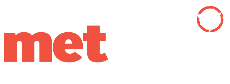 Metfilm School logo: red 'met', white 'film SCHOOL', and a red circular 'M' icon.