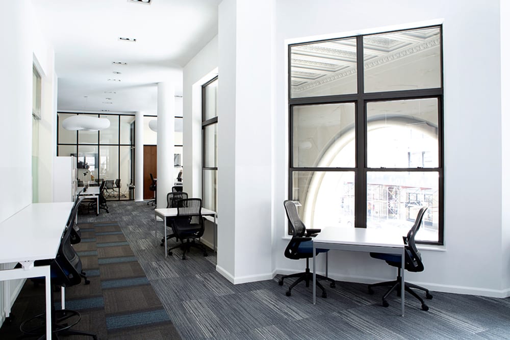Interior design, Table, Furniture, Building, Property, Fixture, Chair, Architecture, Hall, Flooring