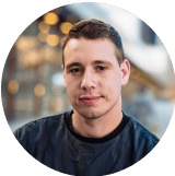 Forehead, Hair, Nose, Smile, Eyebrow, Eye, Jaw, Sleeve, Iris, Ear